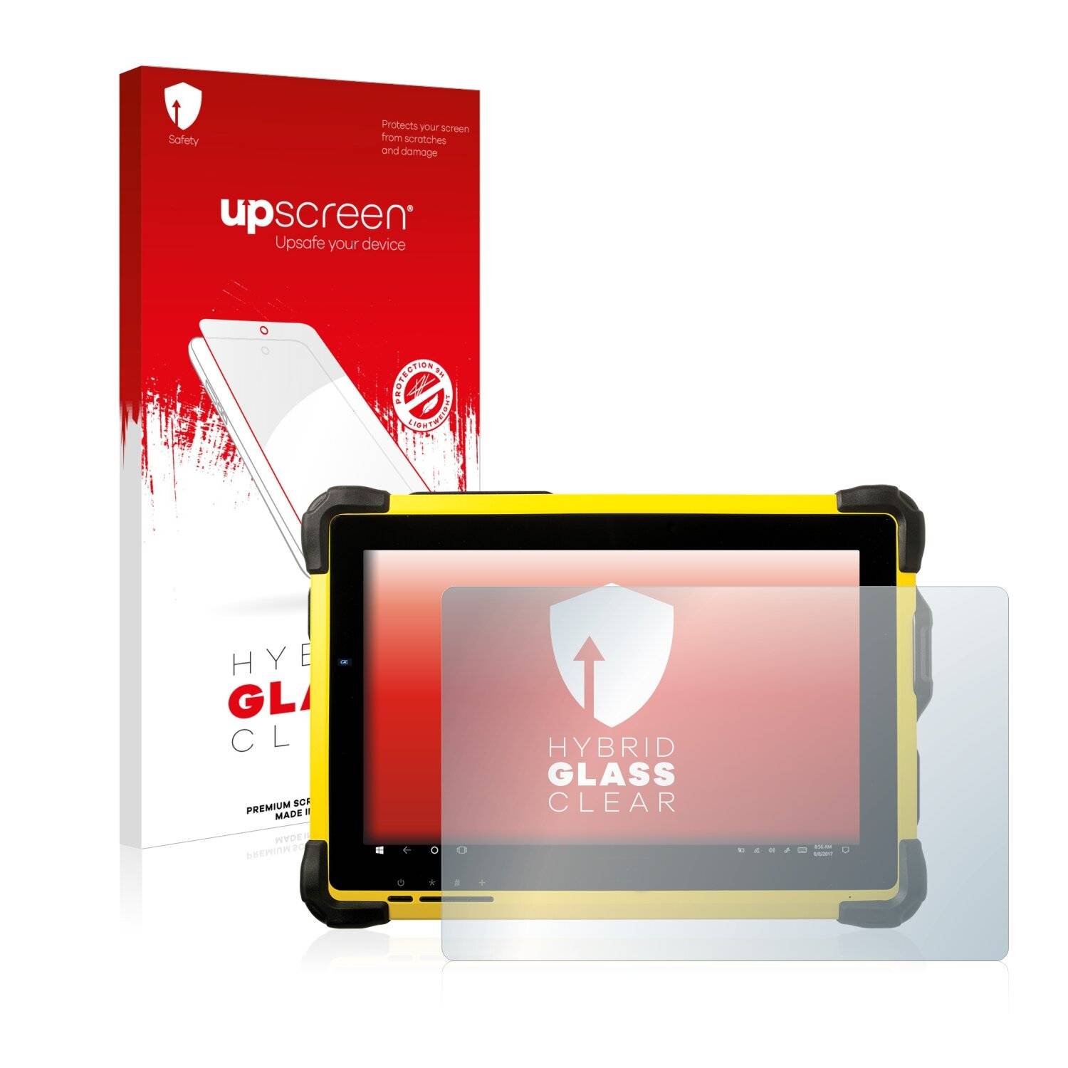 upscreen Hybrid Glass Clear Premium Schutzglas Folie für Trimble