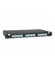 Tripp Eaton Lite Series 36-Port LC/LC Rackmount Fiber Enclosure Feed Through Patch Panel 1U Rack montierbar LC x 36 Schwarz 48,3 cm 19"