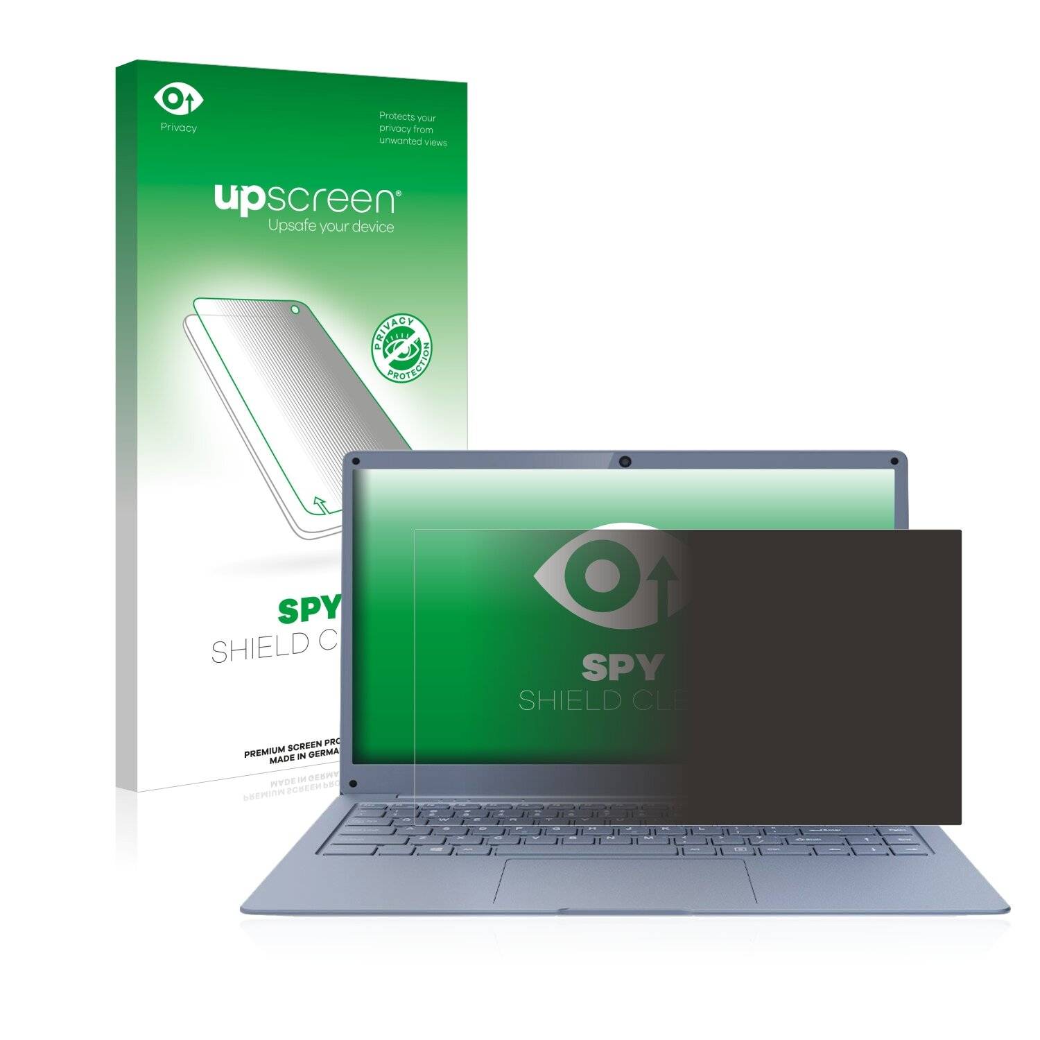 upscreen Spy Shield Clear Premium Blickschutzfolie für Jumper EZbook