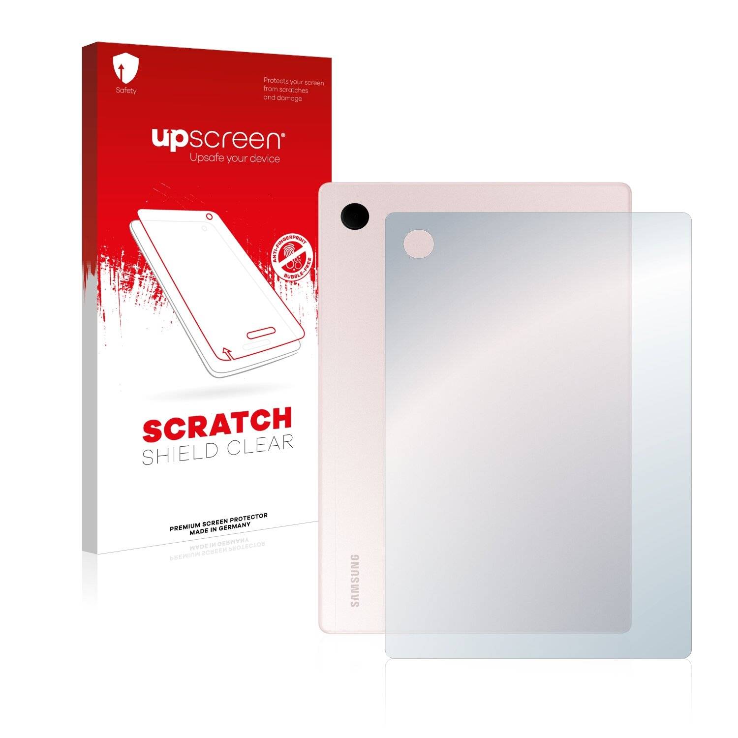 upscreen Scratch Shield Clear Premium Displayschutzfolie für Samsung Galaxy Tab A8 LTE