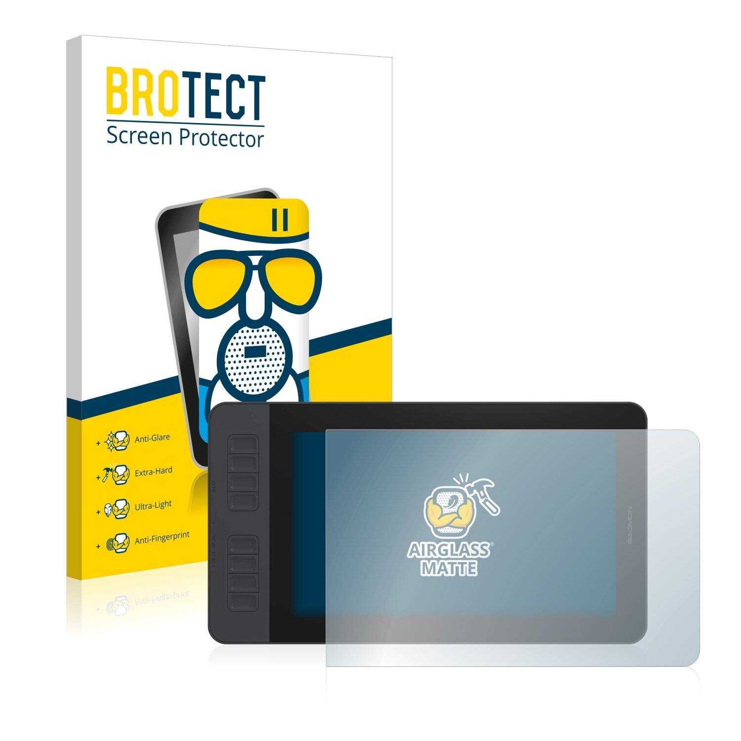 BROTECT AirGlass Matte Schutzglas Folie für Gaomon