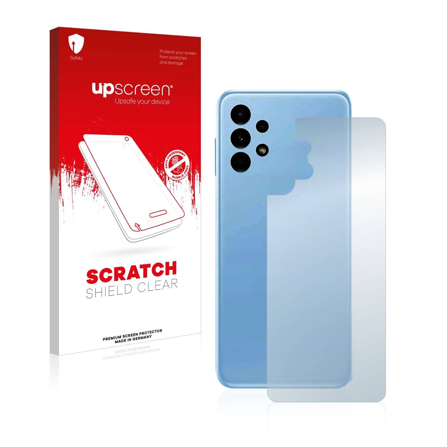 upscreen Scratch Shield Clear Premium Displayschutzfolie für Samsung Galaxy A13
