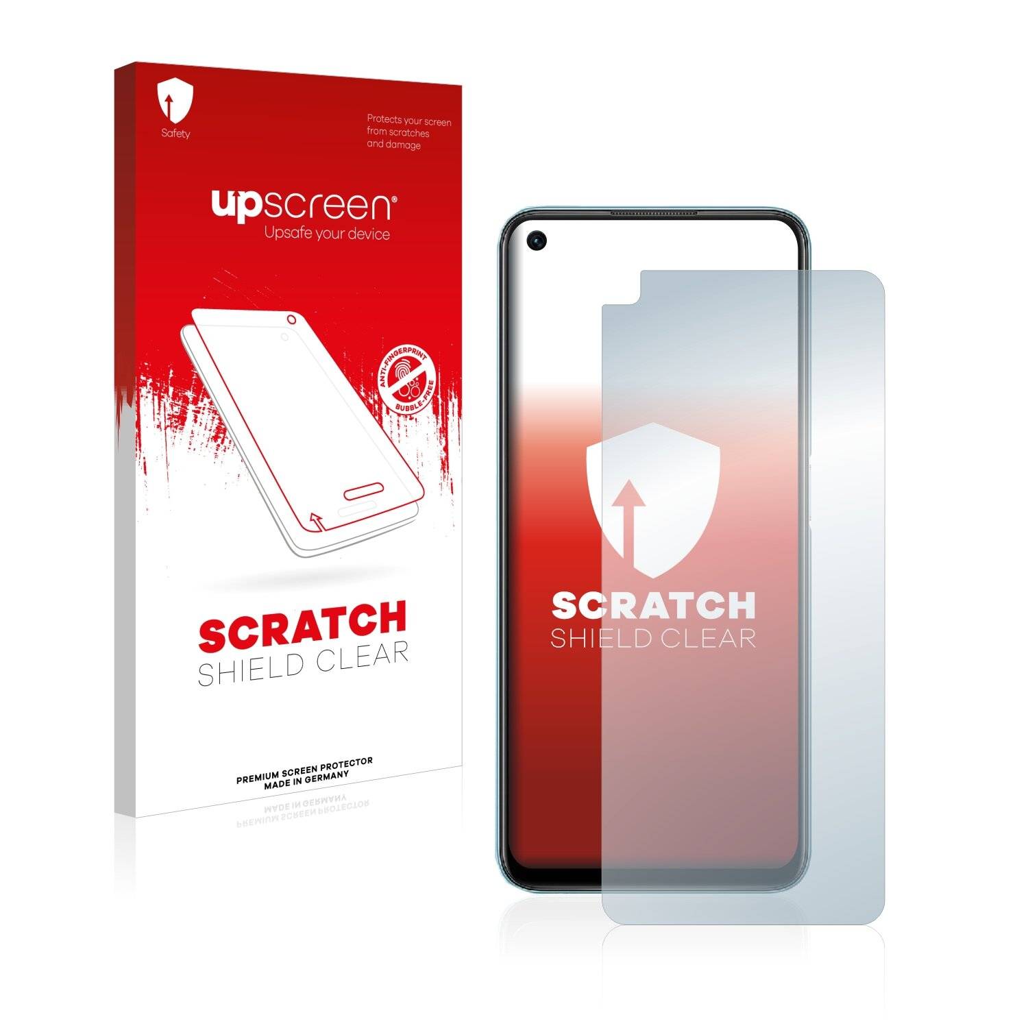 upscreen Scratch Shield Clear Premium Displayschutzfolie für Oppo