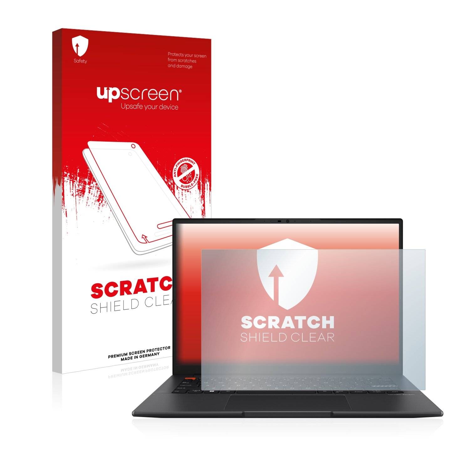upscreen Scratch Shield Clear Premium Displayschutzfolie für Asus VivoBook S 14