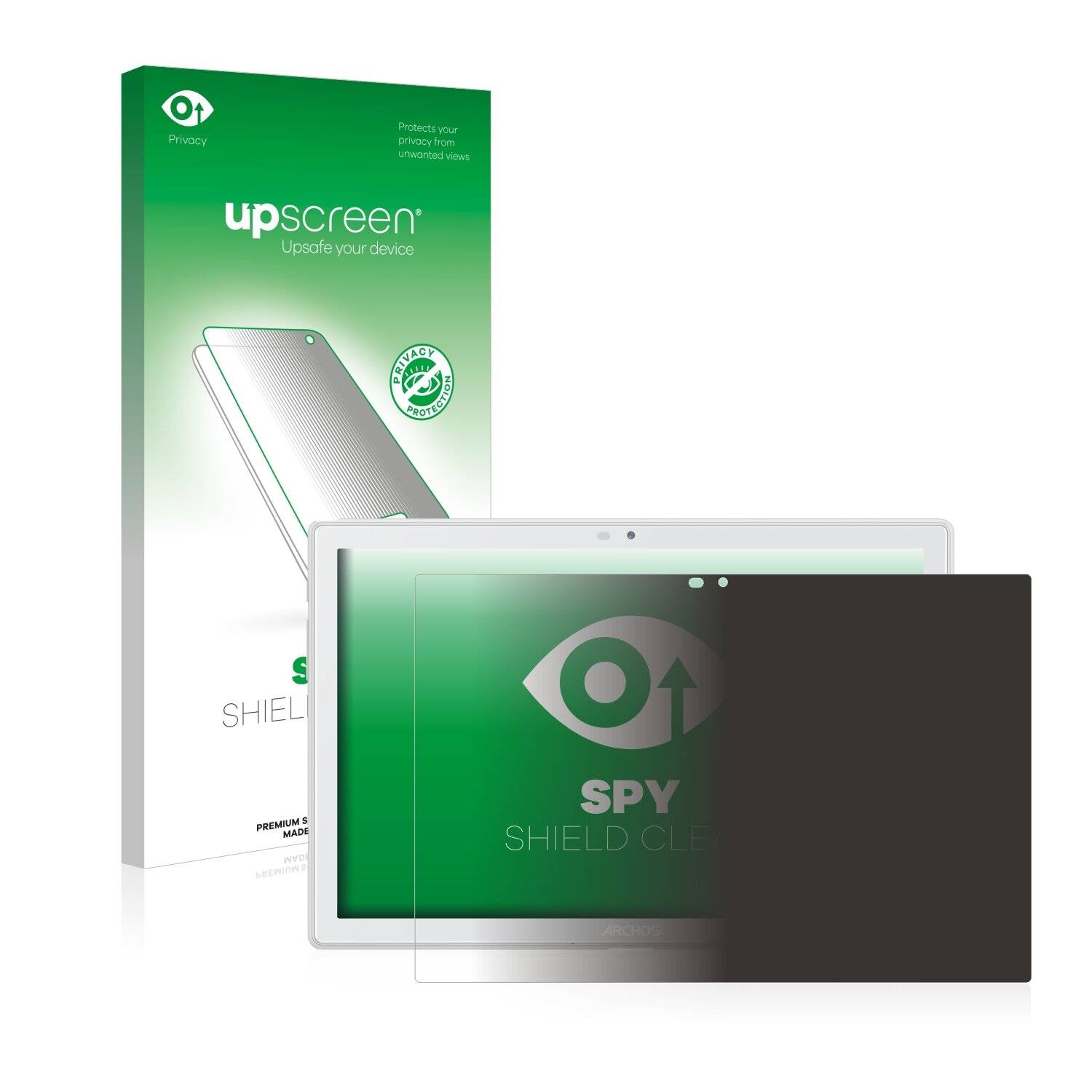 upscreen Spy Shield Clear Premium Blickschutzfolie für Archos T101