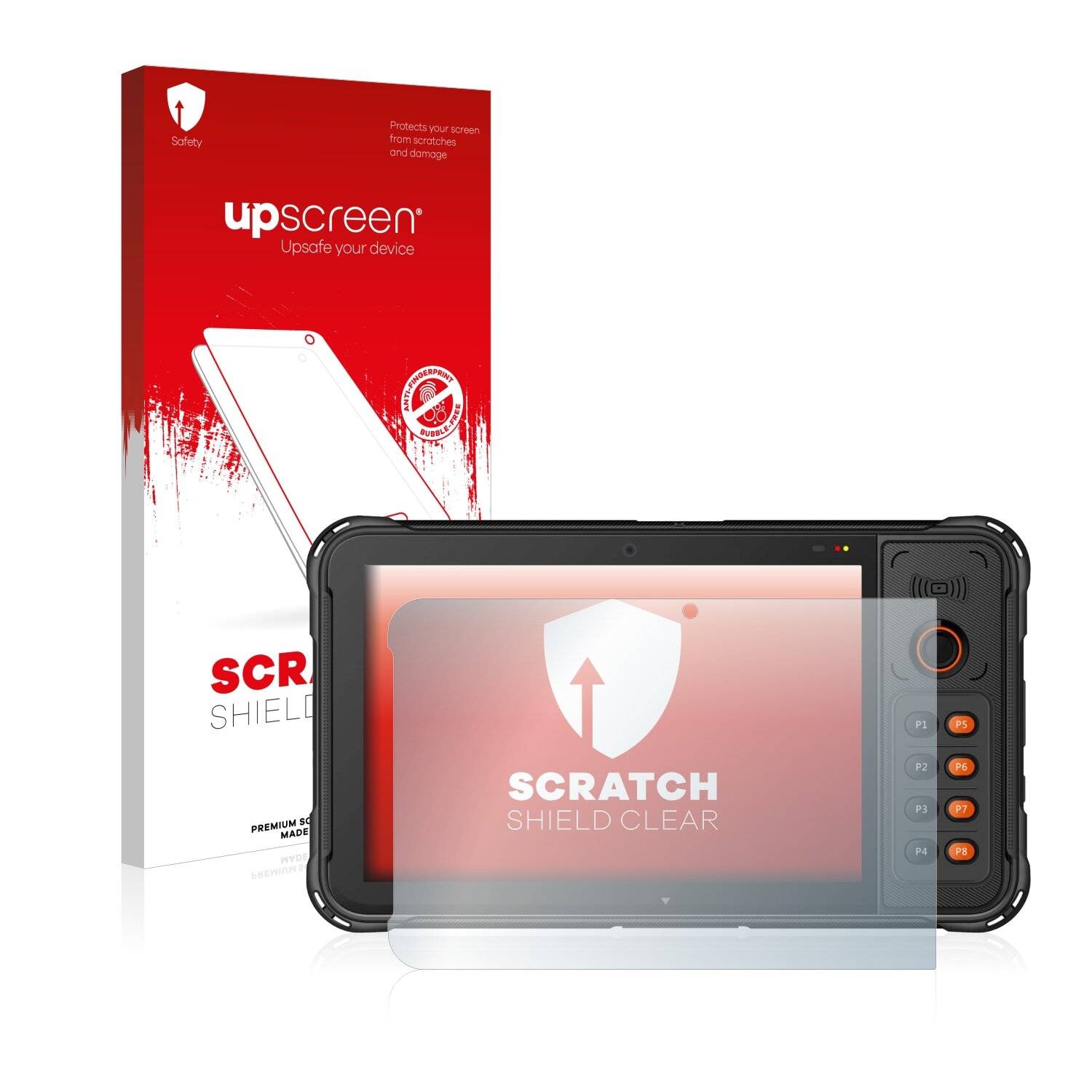 upscreen Scratch Shield Clear Premium Displayschutzfolie für Ico Urovo