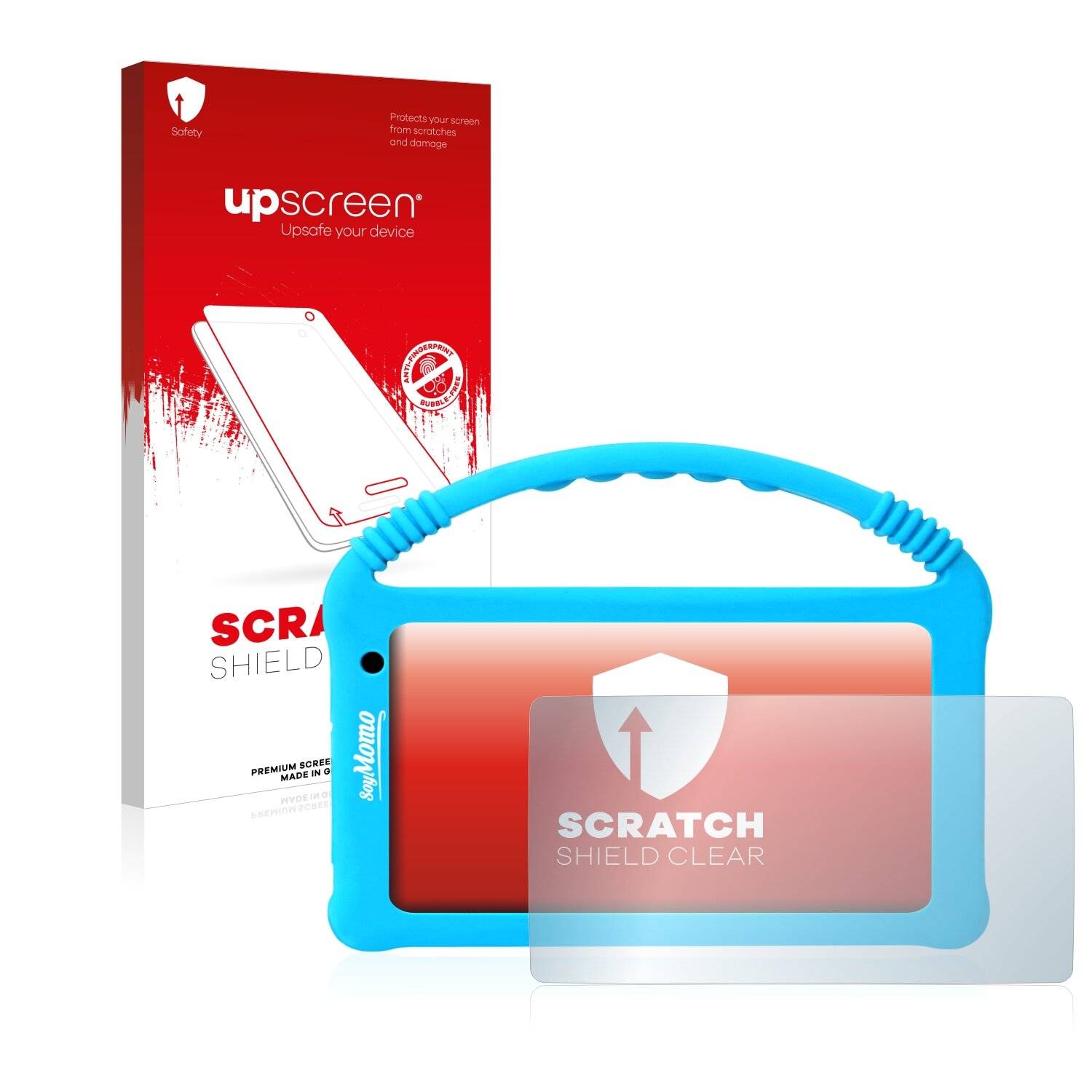 upscreen Scratch Shield Clear Premium Displayschutzfolie für SoyMomo Tablet Lite