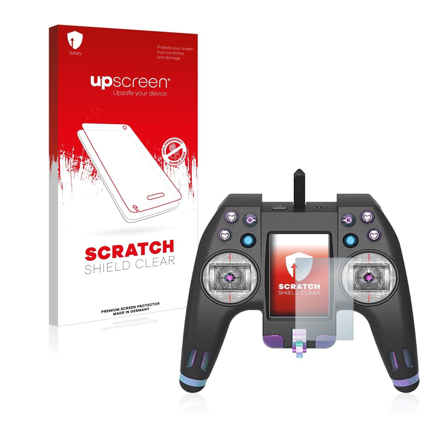 upscreen Scratch Shield Clear Premium Displayschutzfolie für FlySky