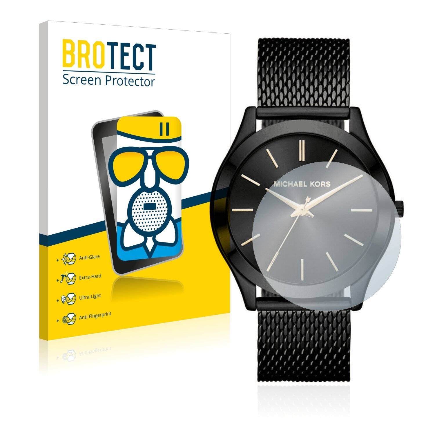 BROTECT AirGlass Matte Schutzglas Folie für Michael Kors Slim Runway