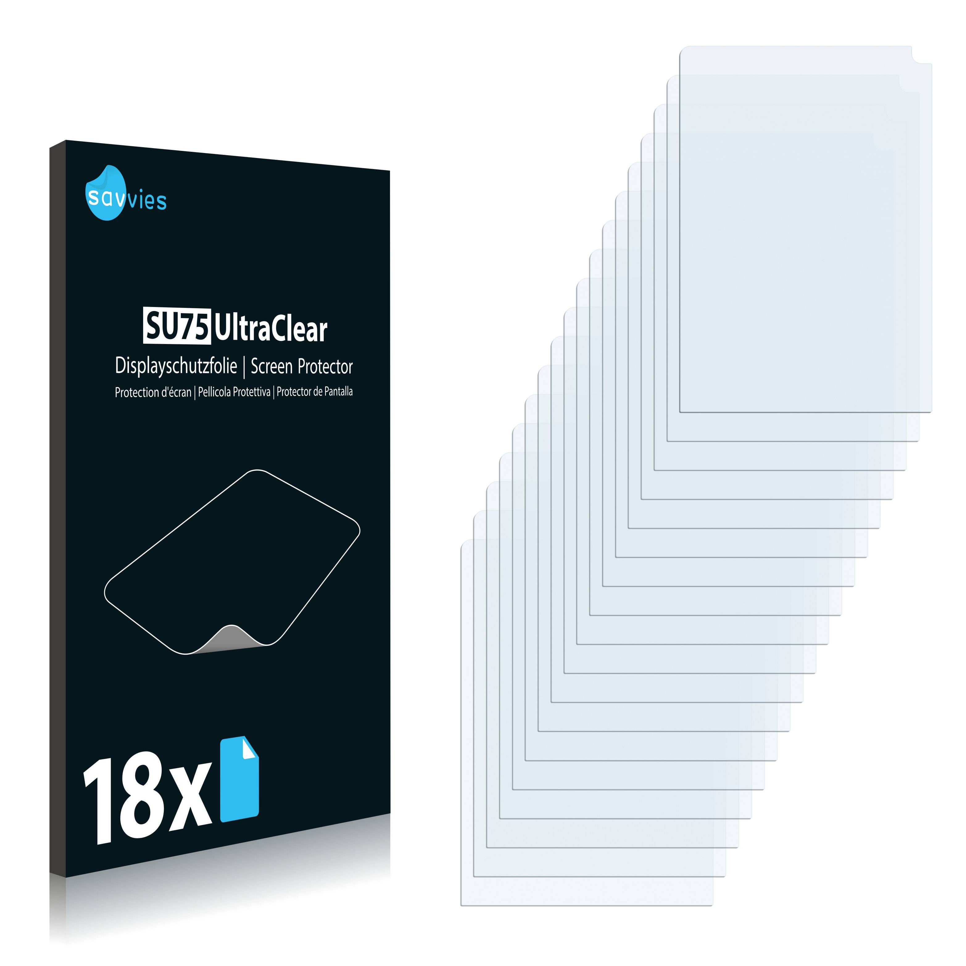 18x Savvies SU75 Displayschutzfolie für Pax