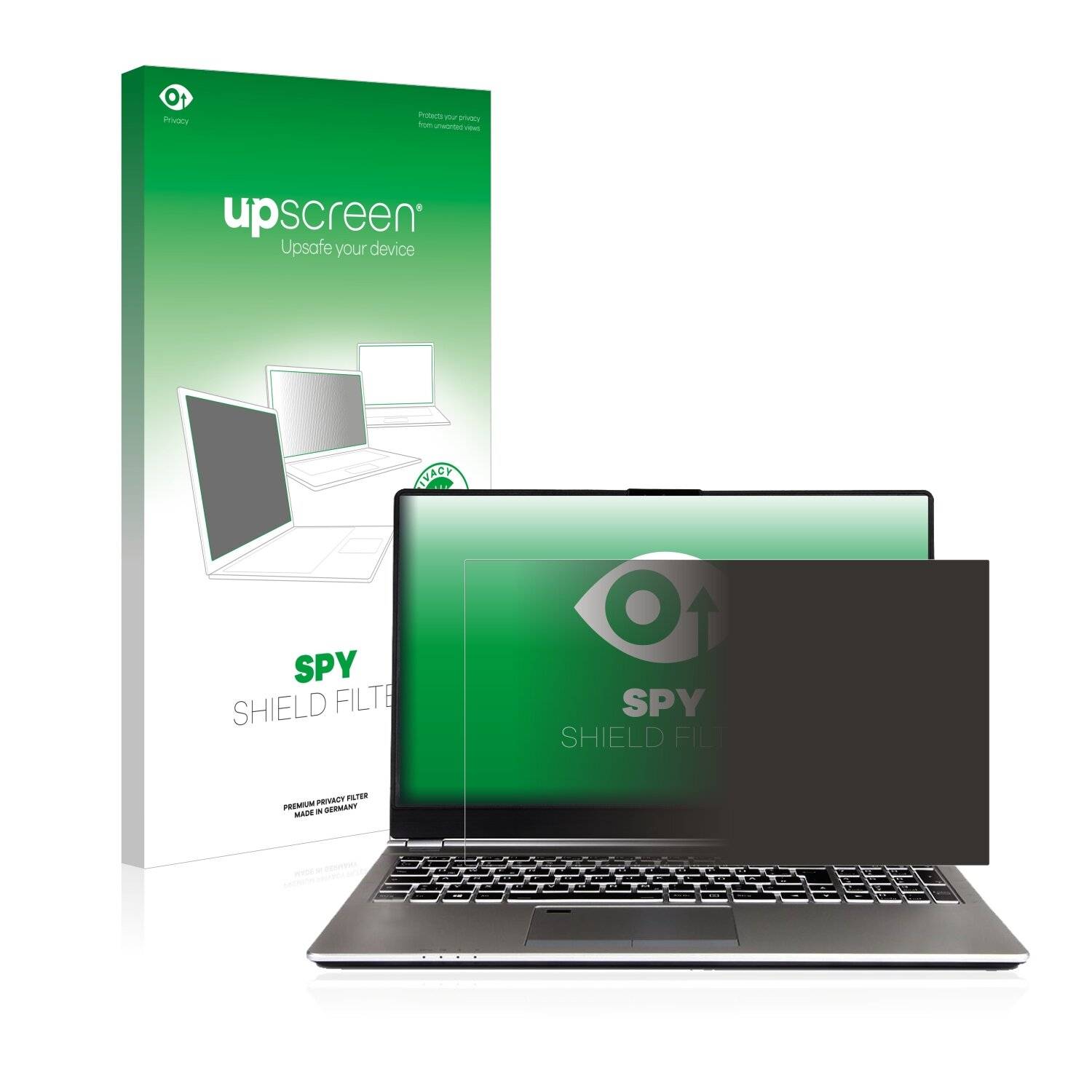 upscreen Spy Shield Filter Premium Blickschutzfilter für Wortmann Terra Mobile