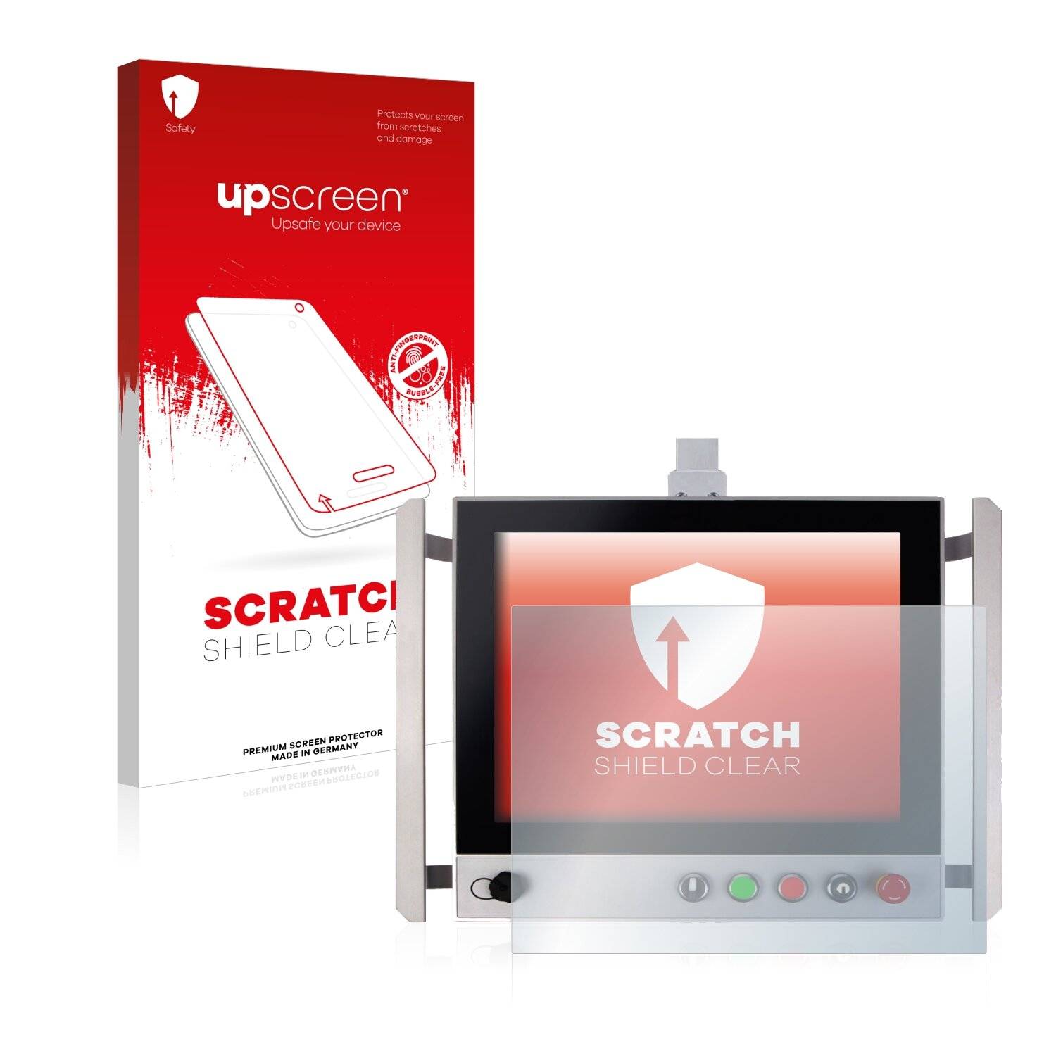 upscreen Scratch Shield Clear Premium Displayschutzfolie für Nodka Hygrolion 1588