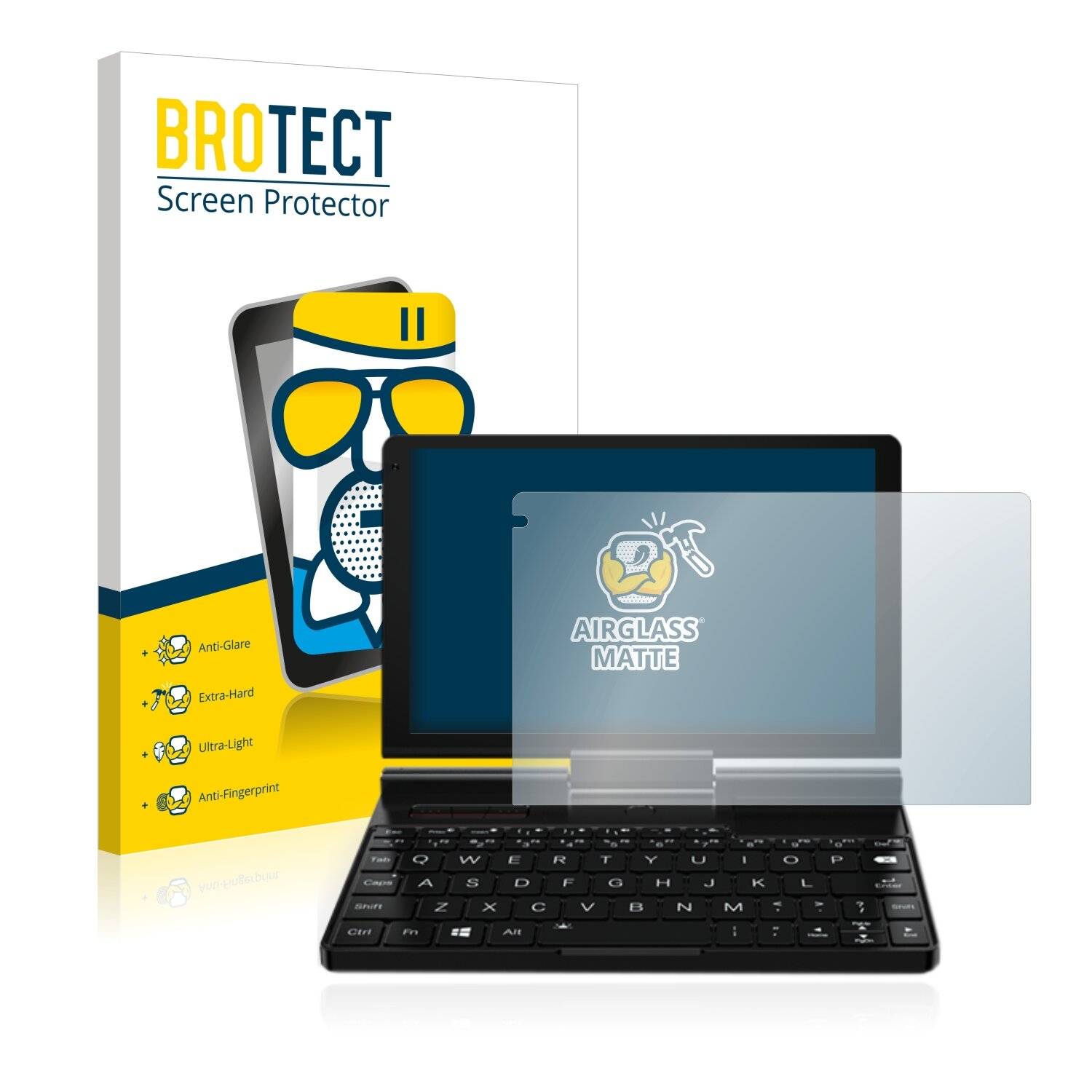 BROTECT AirGlass Matte Schutzglas Folie für GPD Pocket