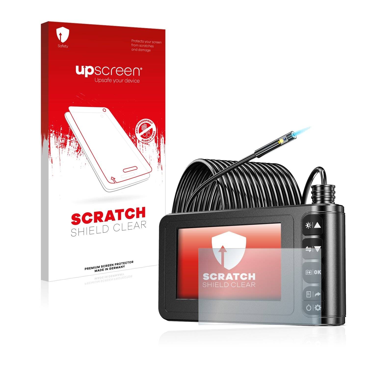 upscreen Scratch Shield Clear Premium Displayschutzfolie für Yinama