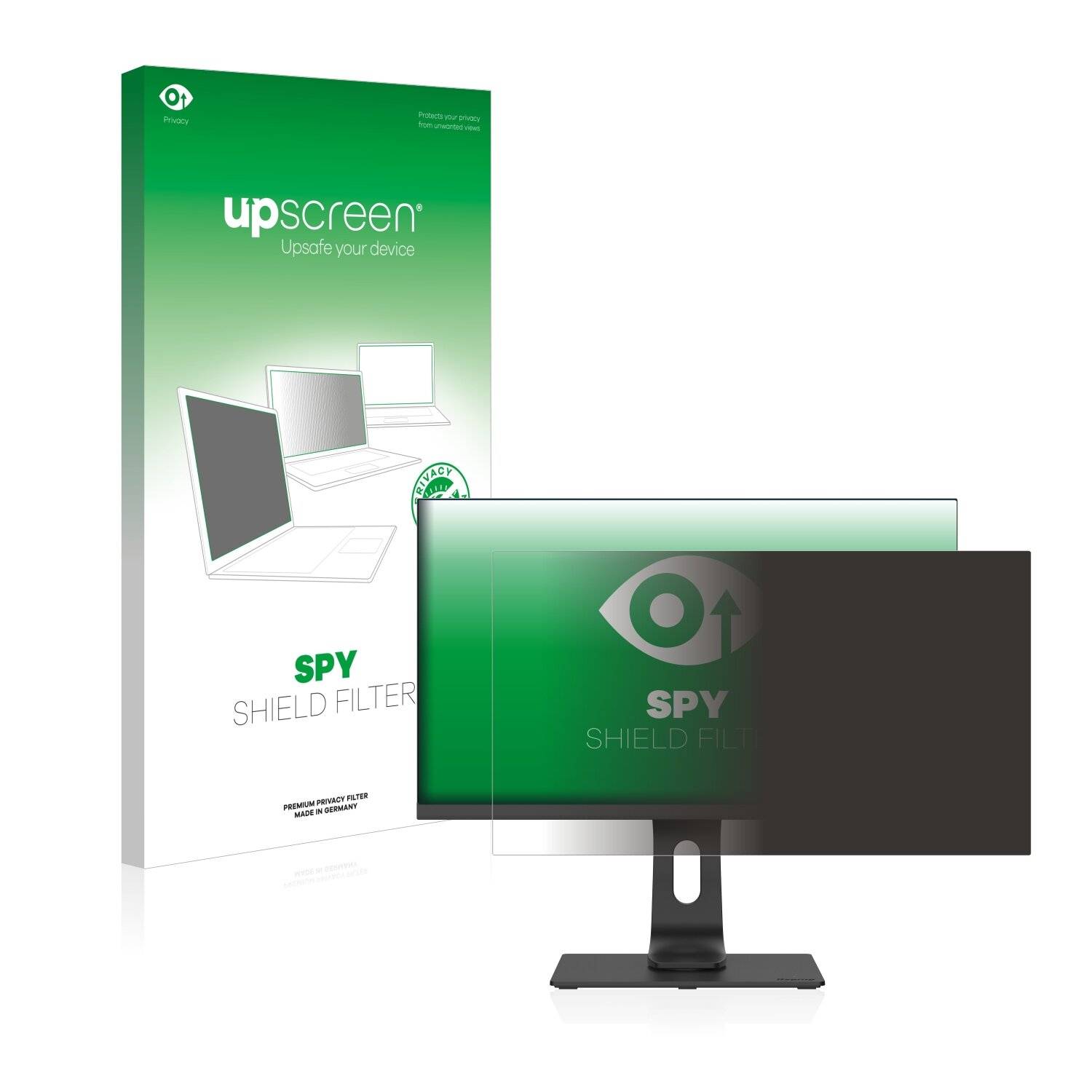 upscreen Spy Shield Filter Premium Blickschutzfilter für Iiyama Prolite