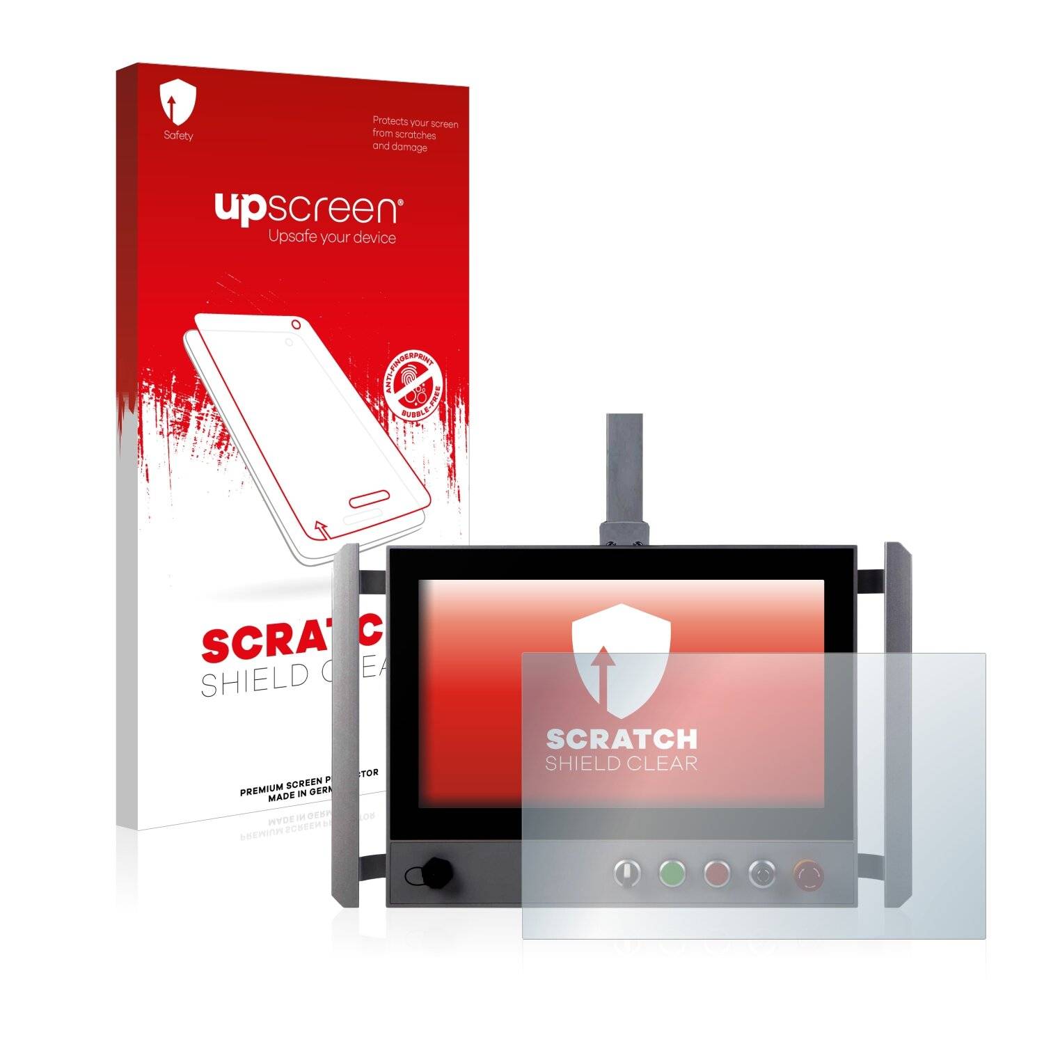 upscreen Scratch Shield Clear Premium Displayschutzfolie für Nodka Hygrolion 2189