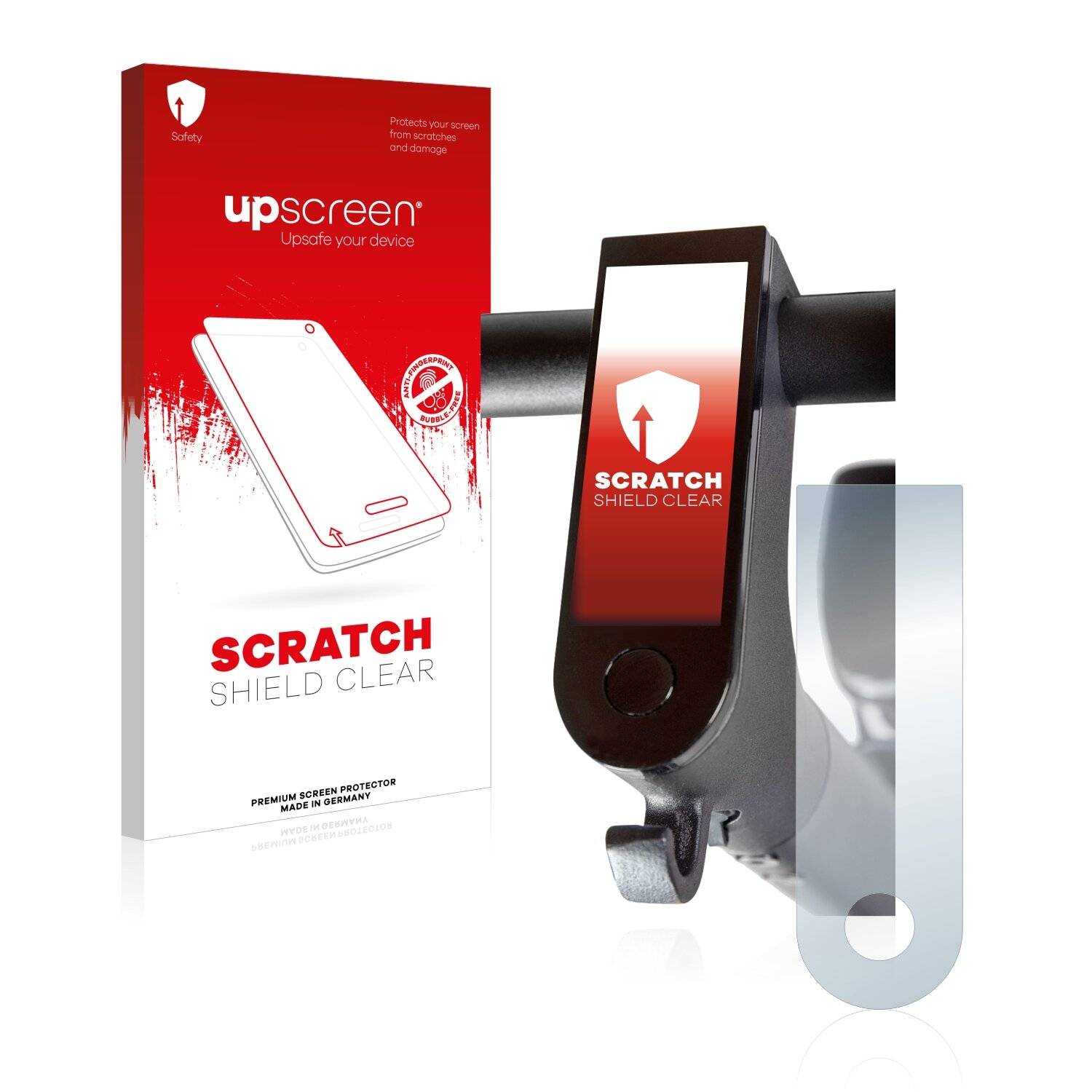 upscreen Scratch Shield Clear Premium Displayschutzfolie für Epowerfun ePF-1