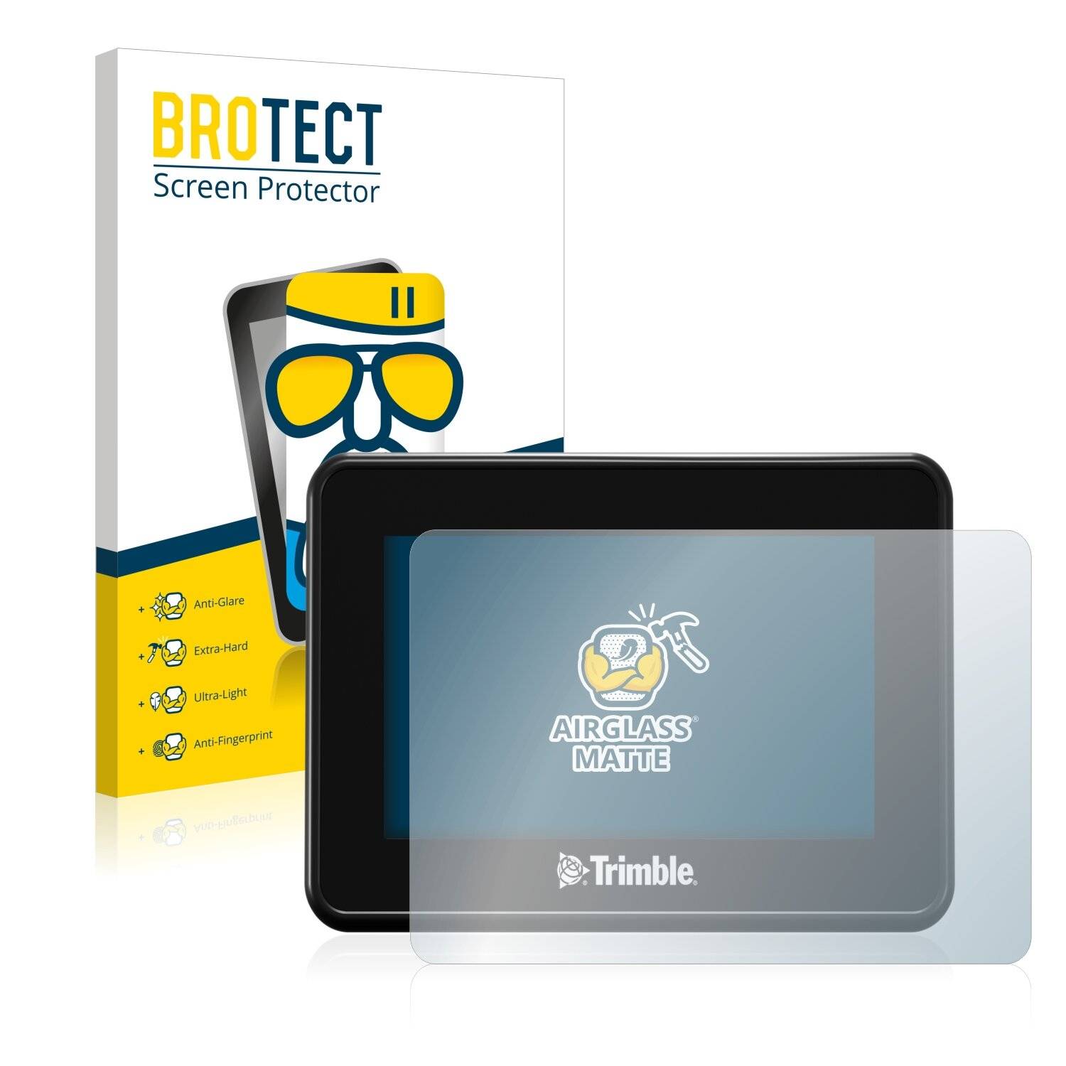 BROTECT AirGlass Matte Schutzglas Folie für Trimble
