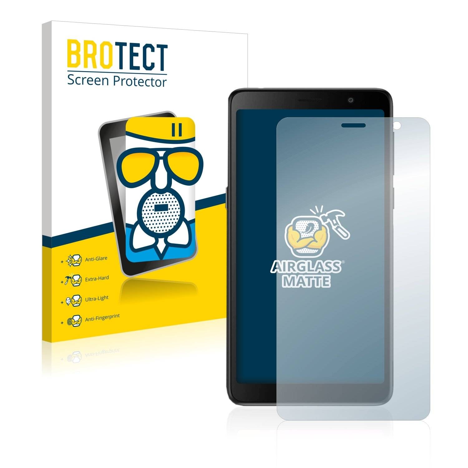 BROTECT AirGlass Matte Schutzglas Folie für TCL