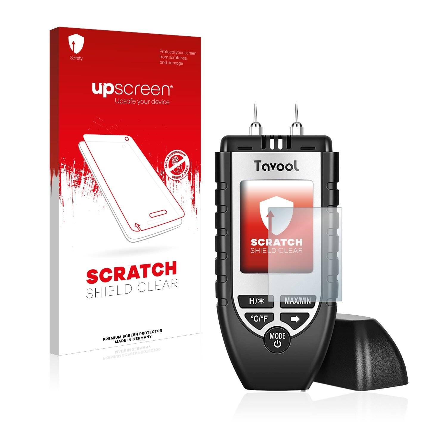 upscreen Scratch Shield Clear Premium Displayschutzfolie für Tavool