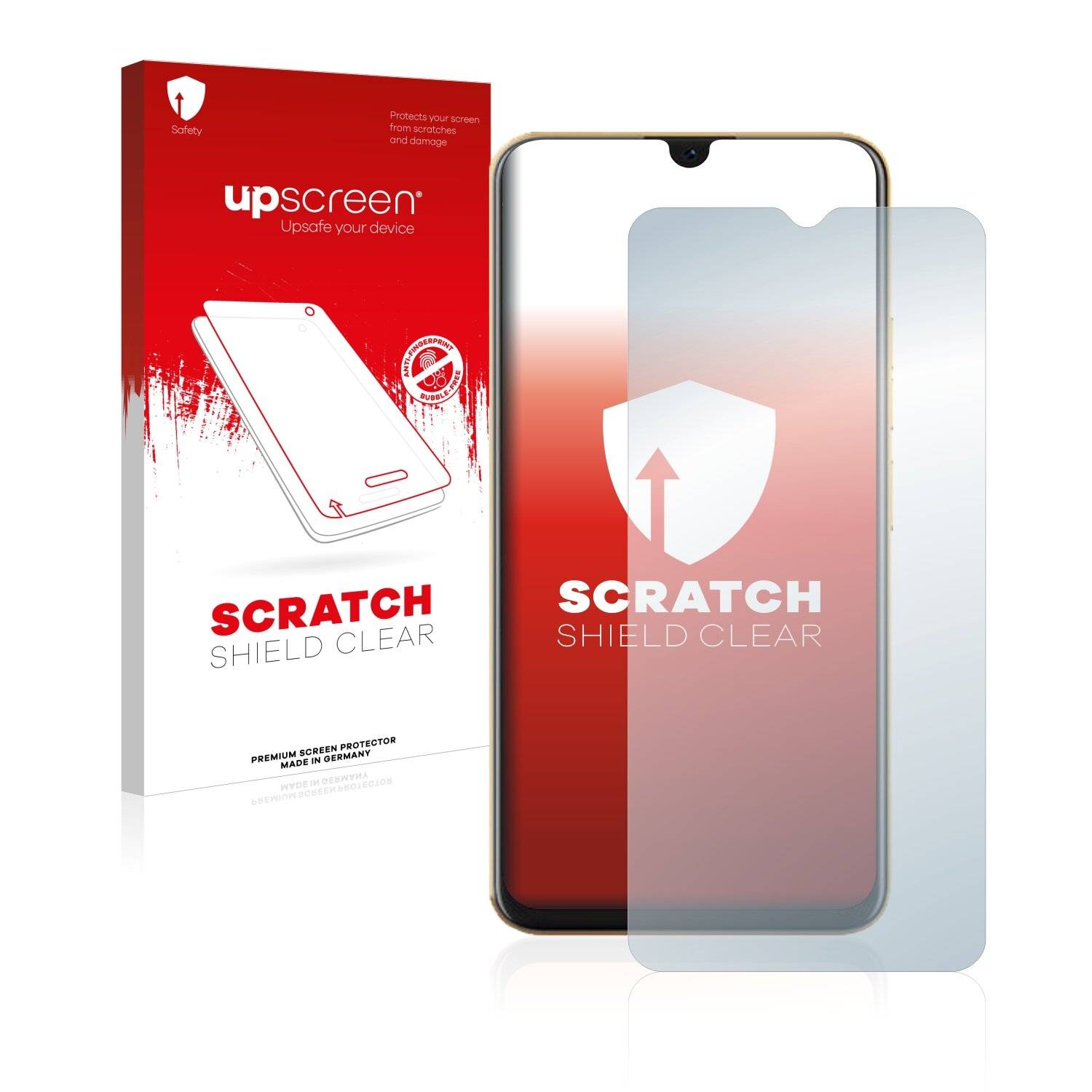 upscreen Scratch Shield Clear Premium Displayschutzfolie für Coolpad Cool 20