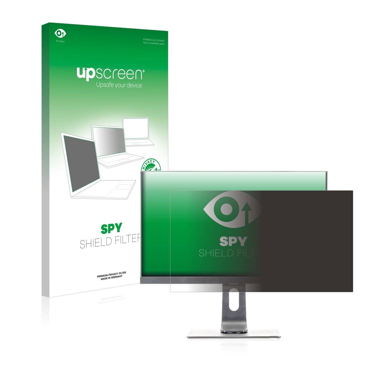 upscreen Spy Shield Filter Premium Blickschutzfilter für Iiyama ProLite