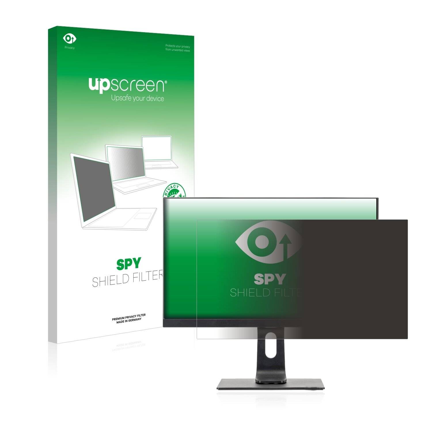 upscreen Spy Shield Filter Premium Blickschutzfilter für Iiyama ProLite