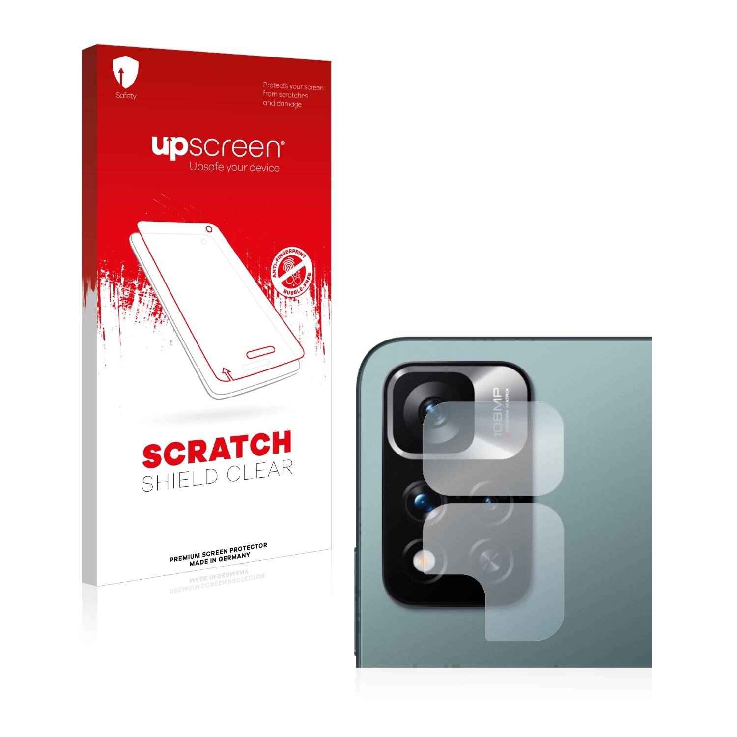 upscreen Scratch Shield Clear Premium Displayschutzfolie für Xiaomi Redmi Note 11 Pro+ 5G