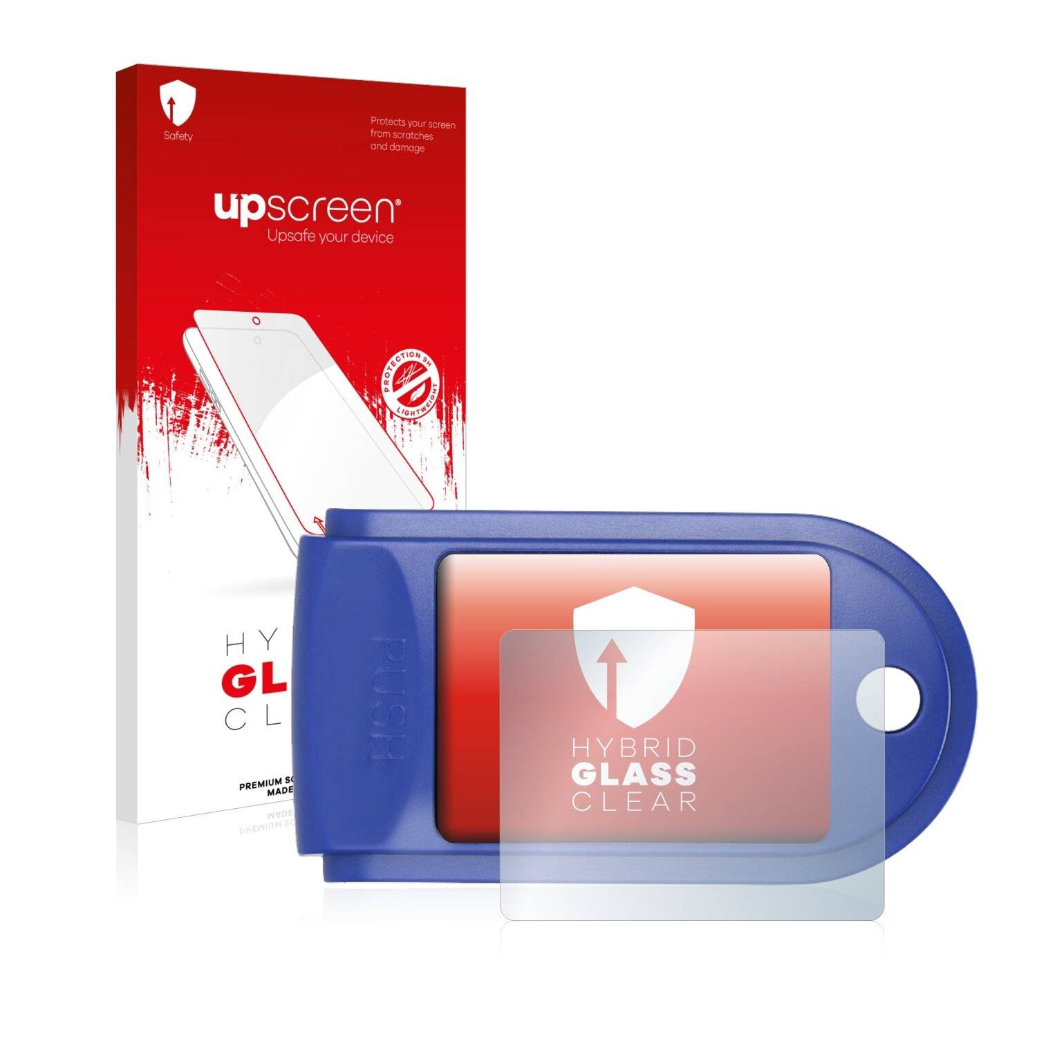upscreen Hybrid Glass Clear Premium Schutzglas Folie für Pulox