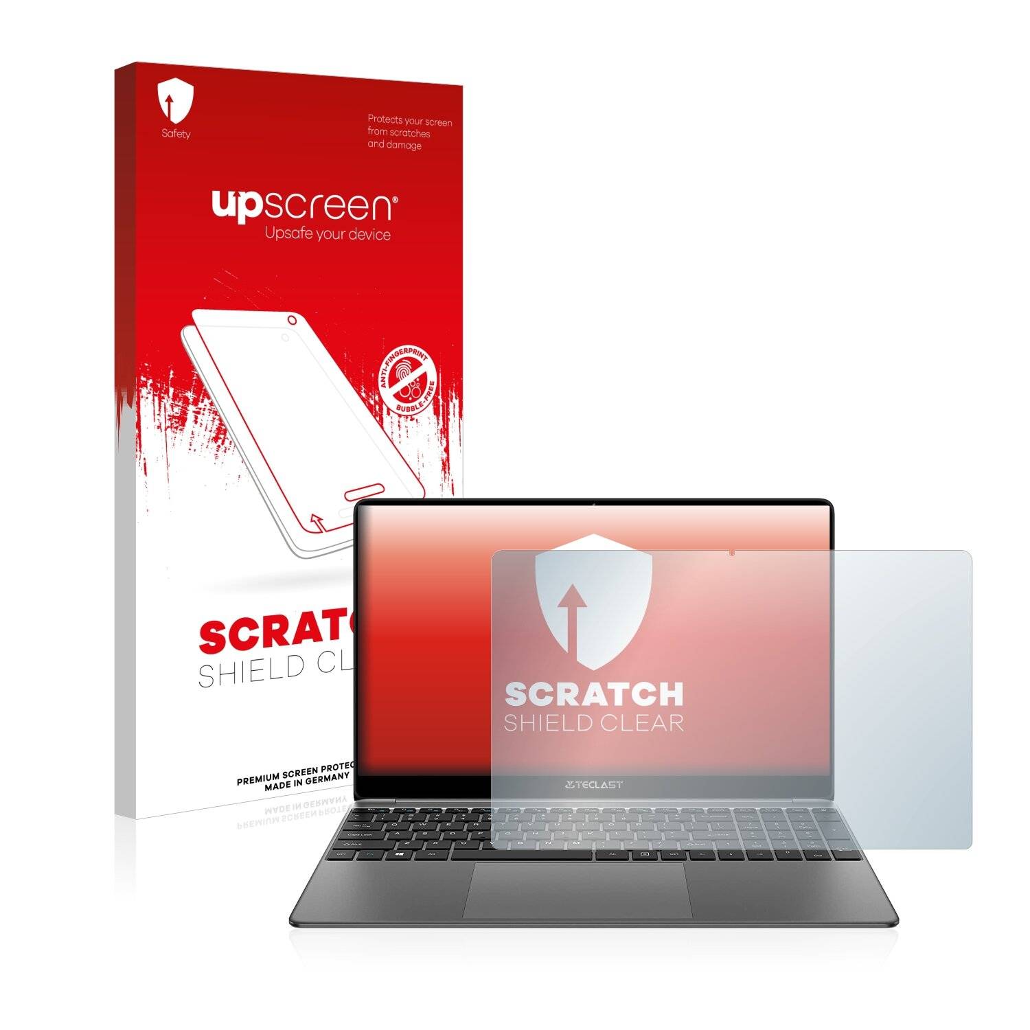upscreen Scratch Shield Clear Premium Displayschutzfolie für Teclast