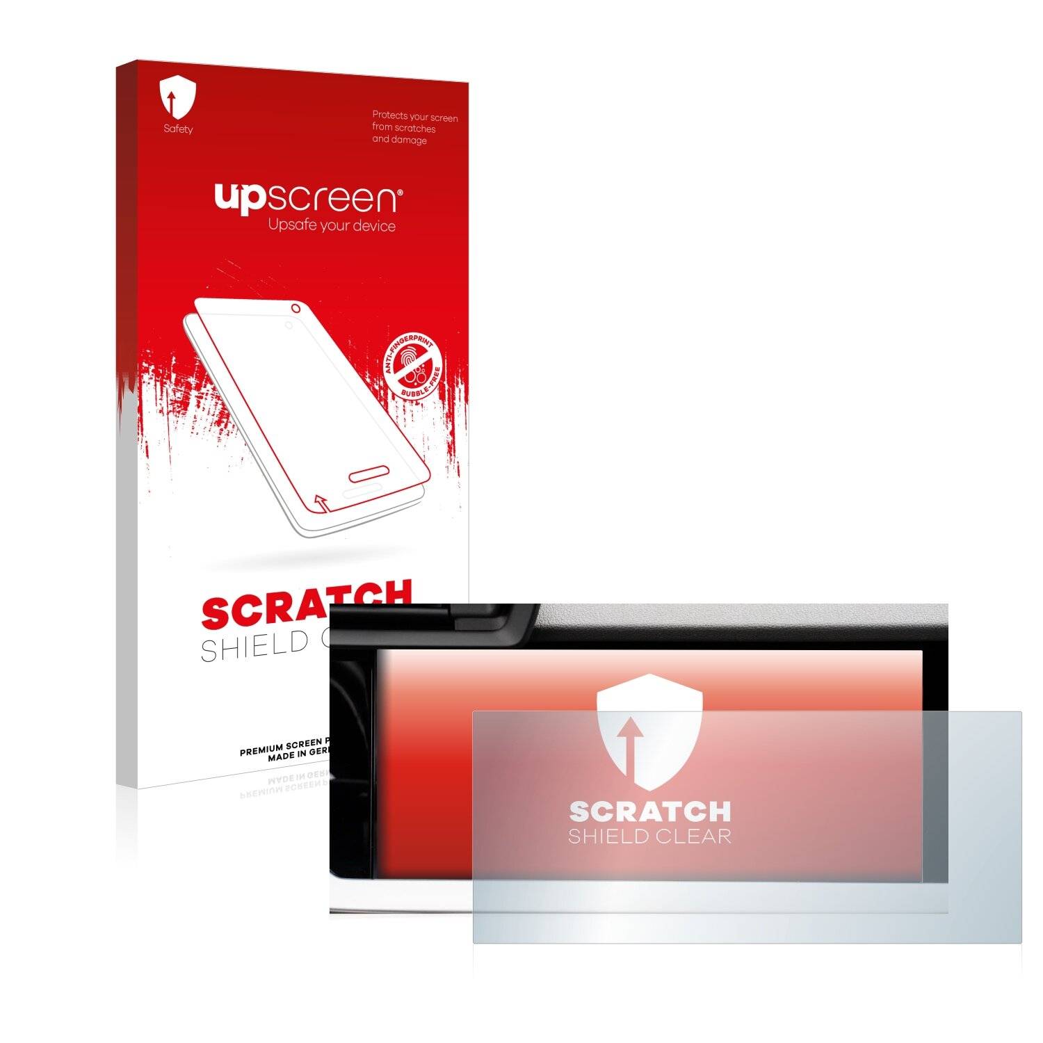 upscreen Scratch Shield Clear Premium Displayschutzfolie für Audi S3 2020 Infotainment