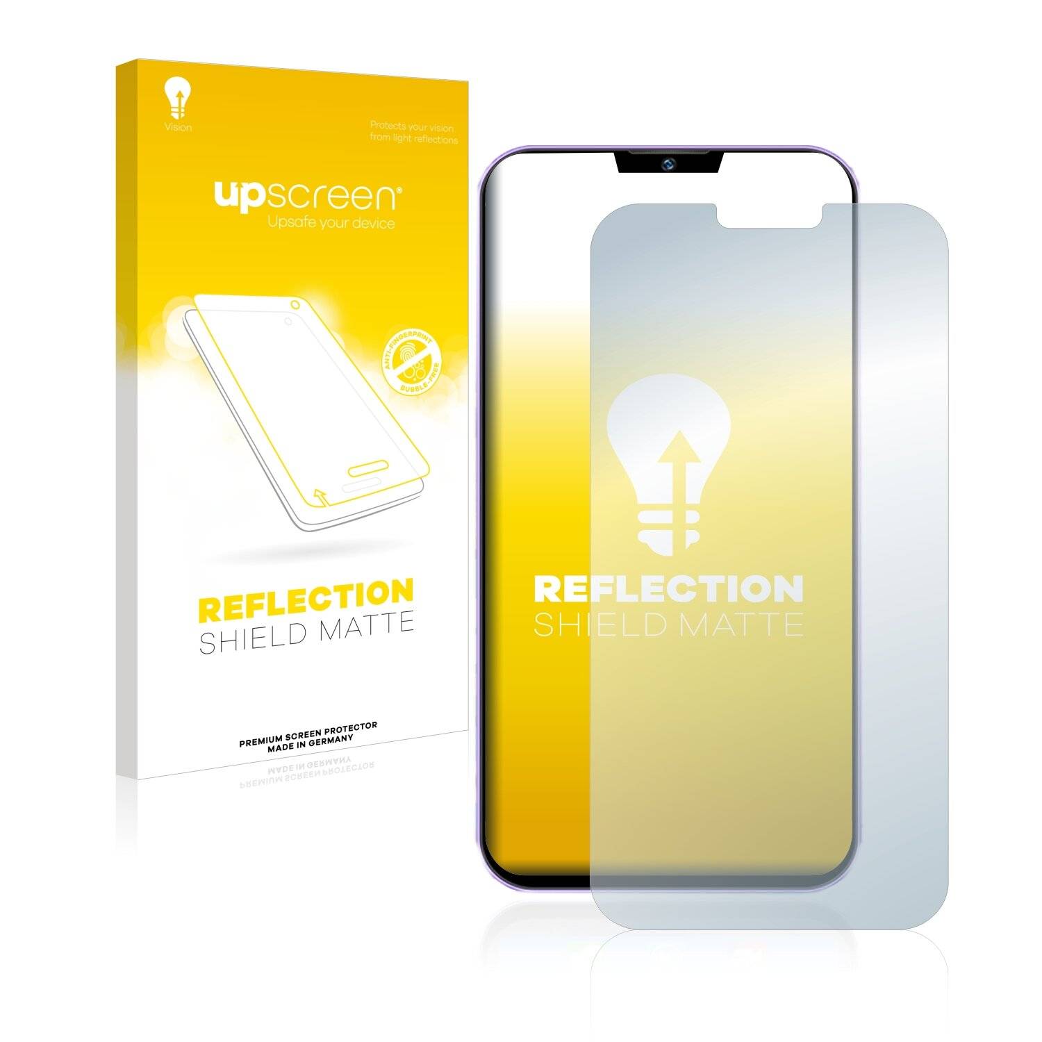 upscreen Reflection Shield Matte Premium Displayschutzfolie für Gionee G13