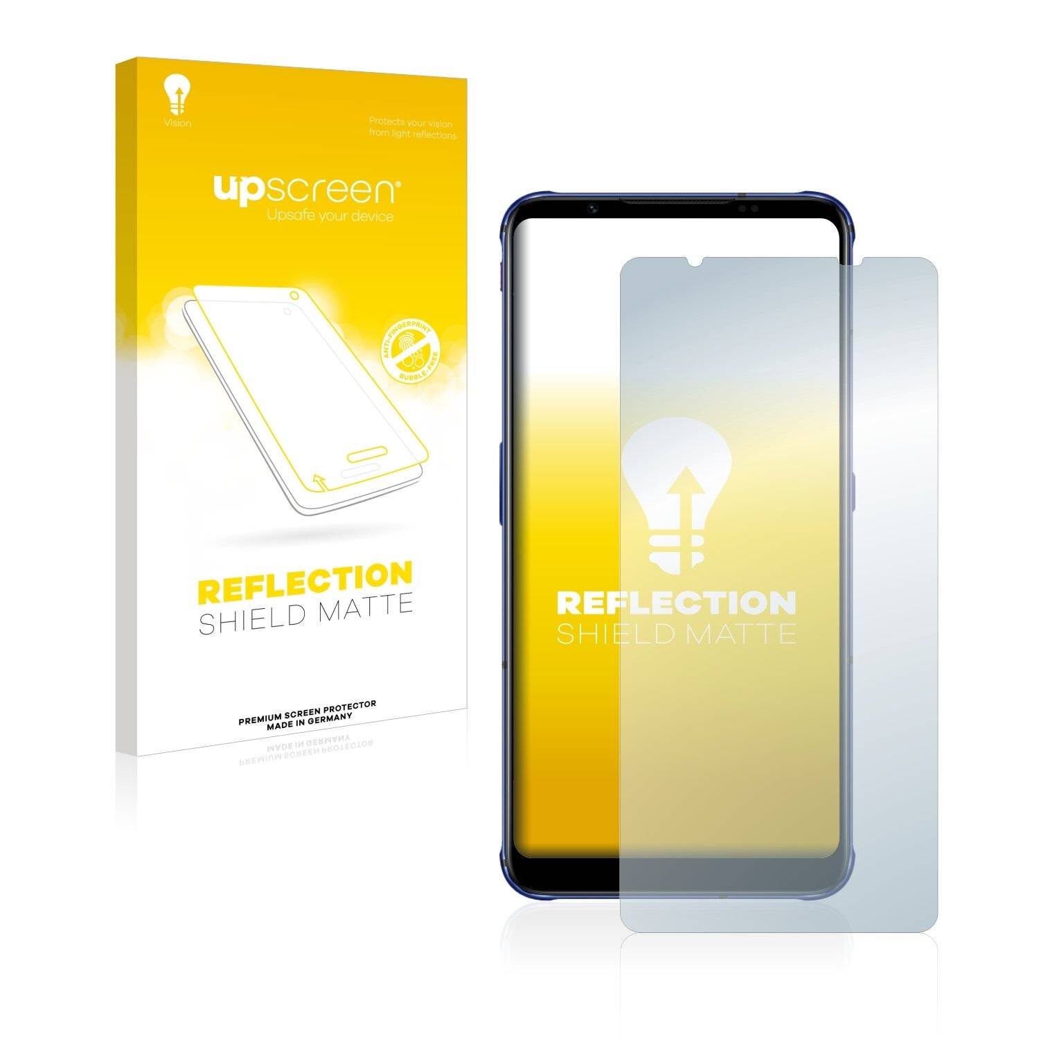 upscreen Reflection Shield Matte Premium Displayschutzfolie für ZTE Nubia Red Magic