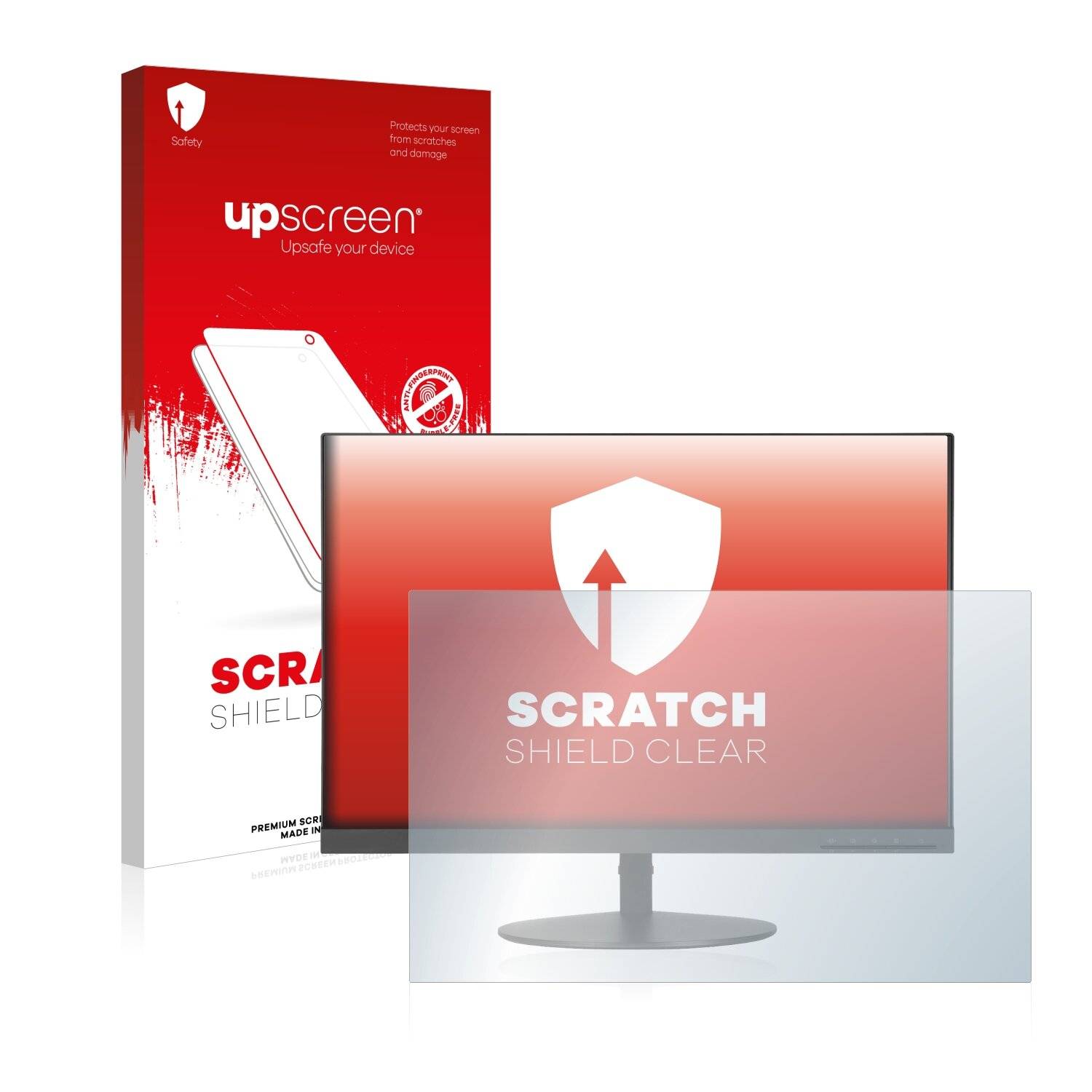 upscreen Scratch Shield Clear Premium Displayschutzfolie für Lenovo ThinkVision