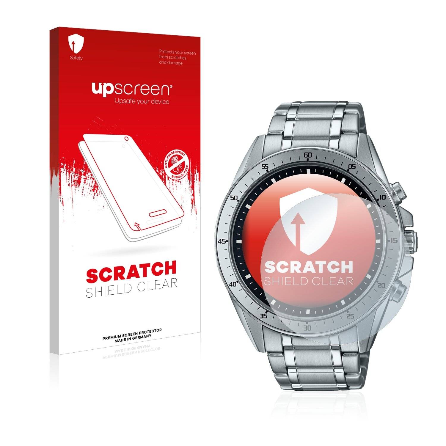 upscreen Scratch Shield Clear Premium Displayschutzfolie für Casio