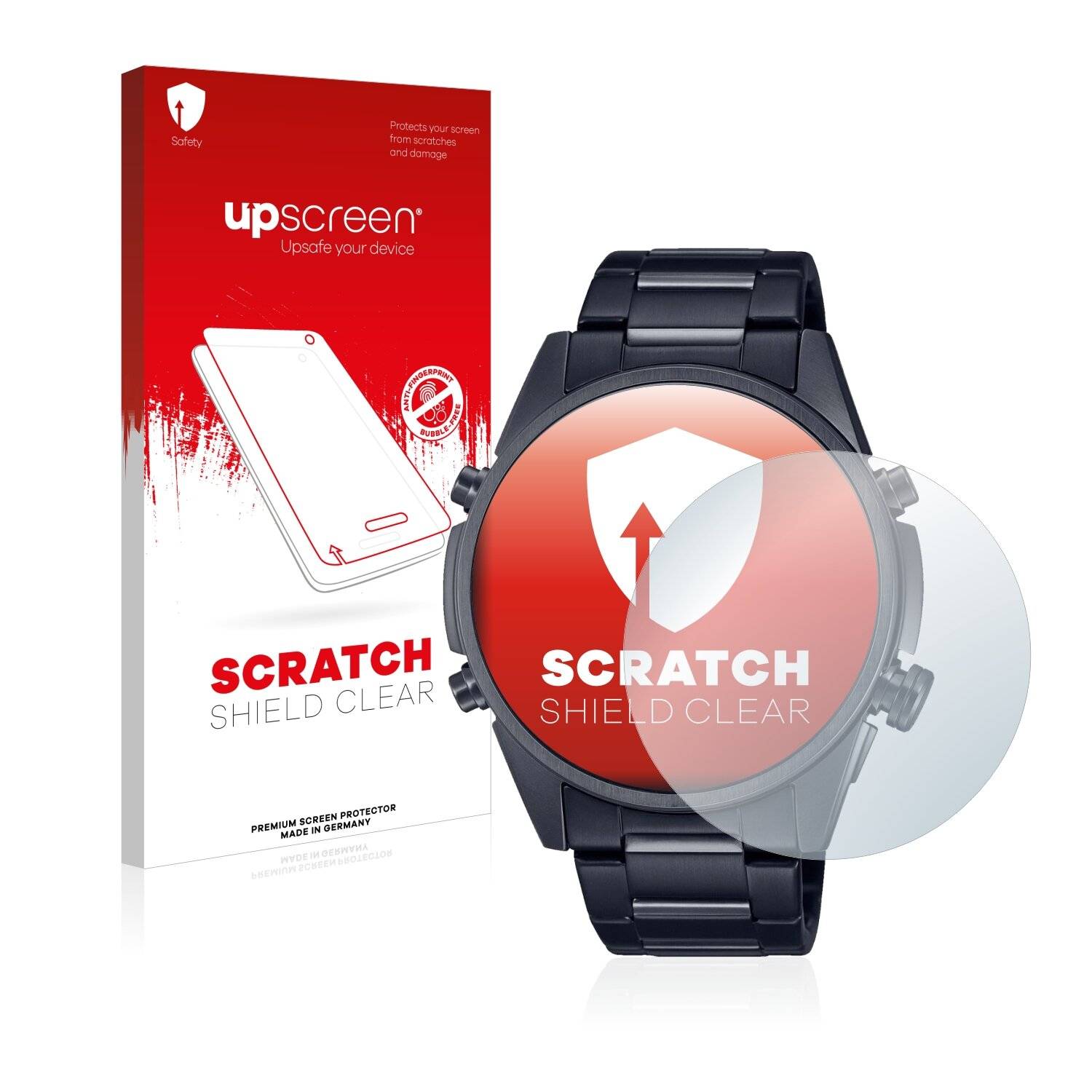 upscreen Scratch Shield Clear Premium Displayschutzfolie für Casio