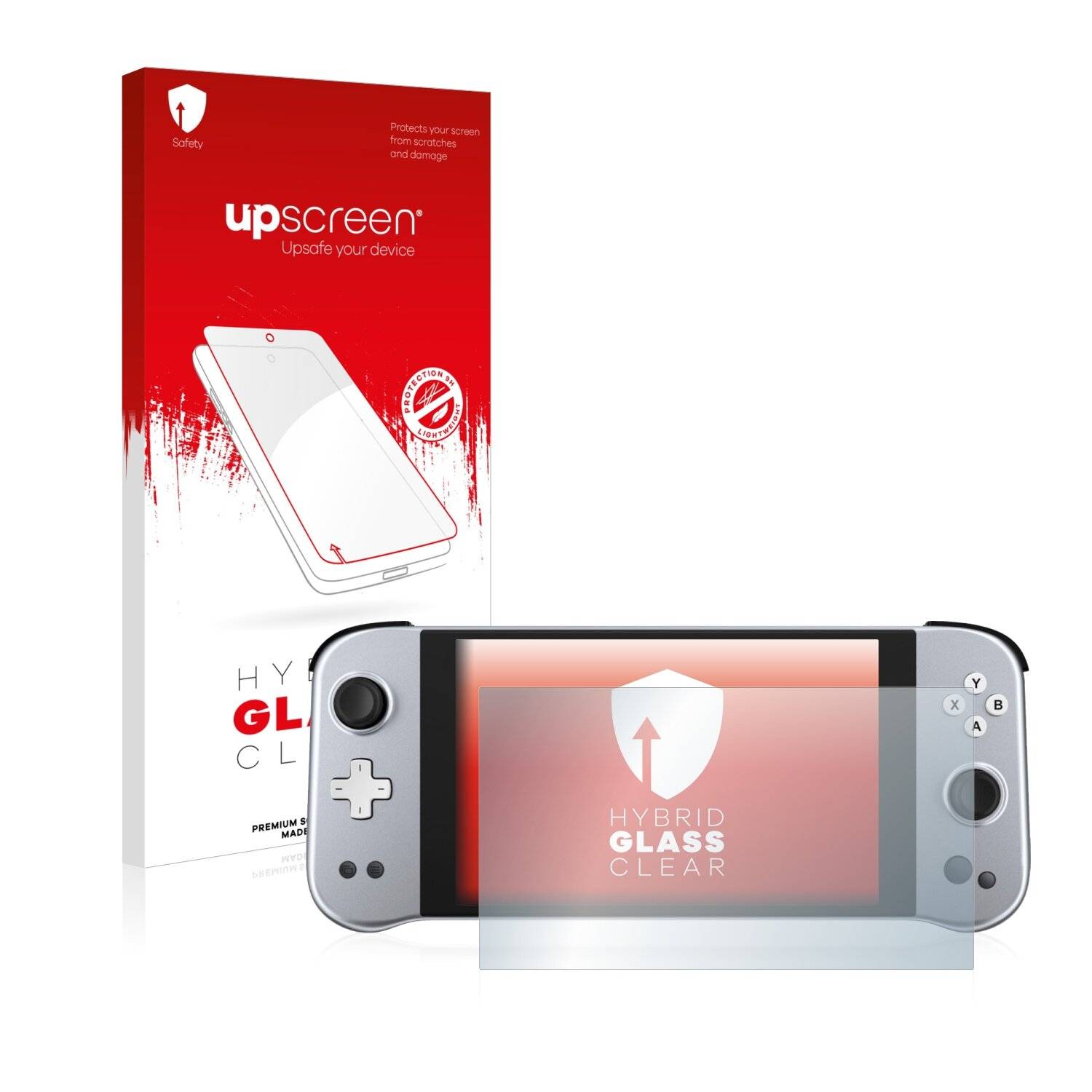 upscreen Hybrid Glass Clear Premium Schutzglas Folie für Ayaneo Next