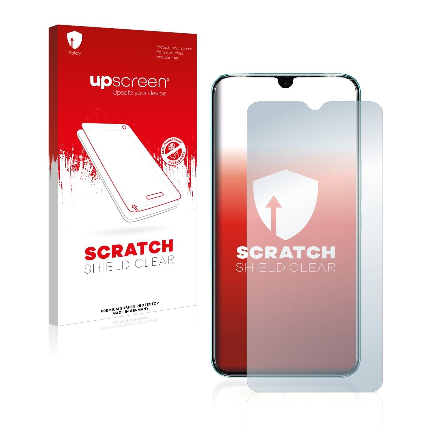 upscreen Scratch Shield Clear Premium Displayschutzfolie für Tecno Spark