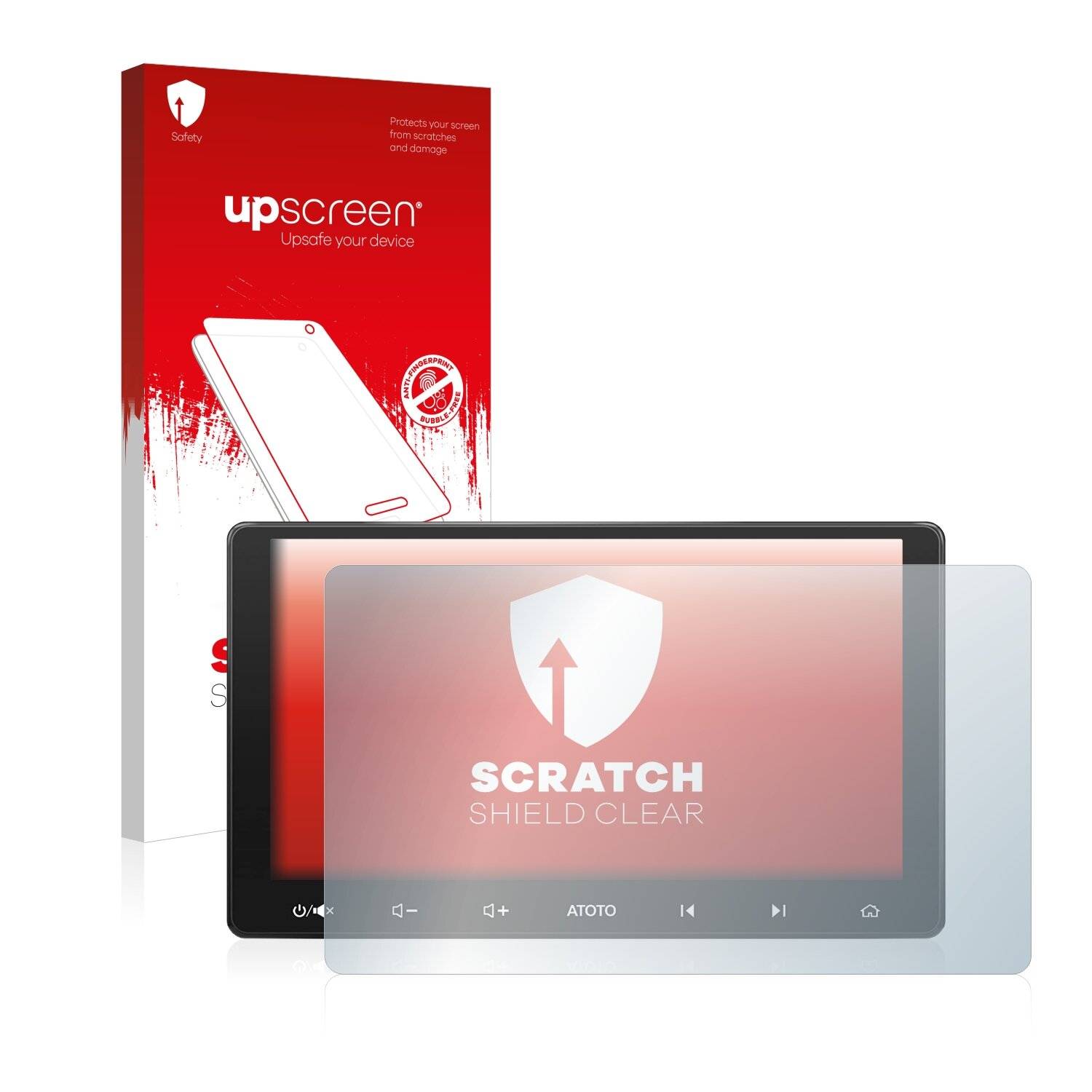 upscreen Scratch Shield Clear Premium Displayschutzfolie für Atoto S8 Premium