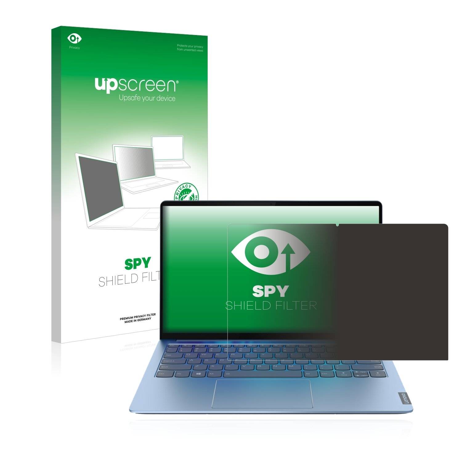 upscreen Spy Shield Filter Premium Blickschutzfilter für Lenovo IdeaPad