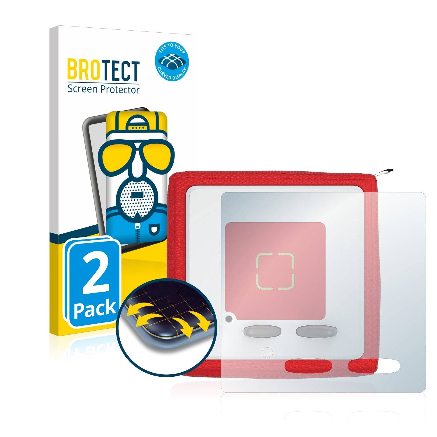 2x BROTECT Flex Matte Full-Cover Displayschutzfolie für Tonies