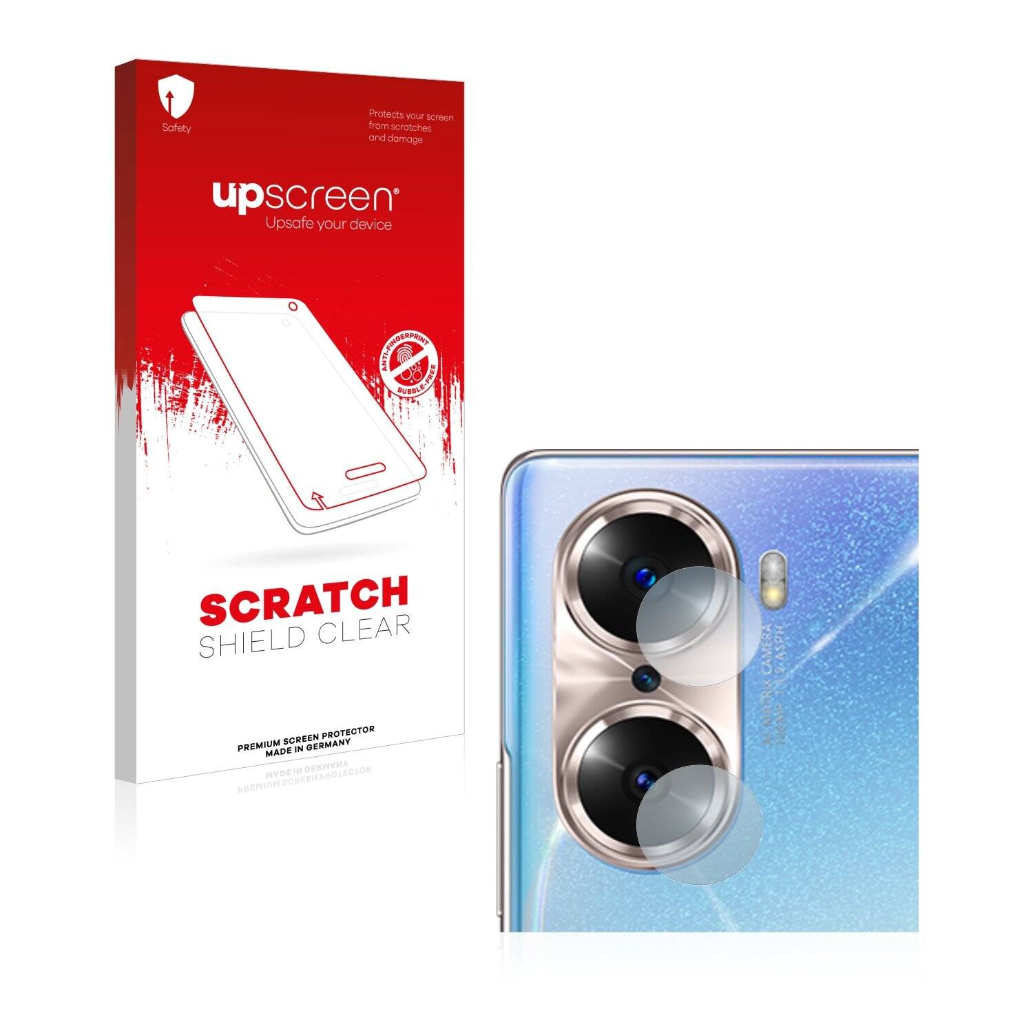 upscreen Scratch Shield Clear Premium Displayschutzfolie für Honor 60 (NUR