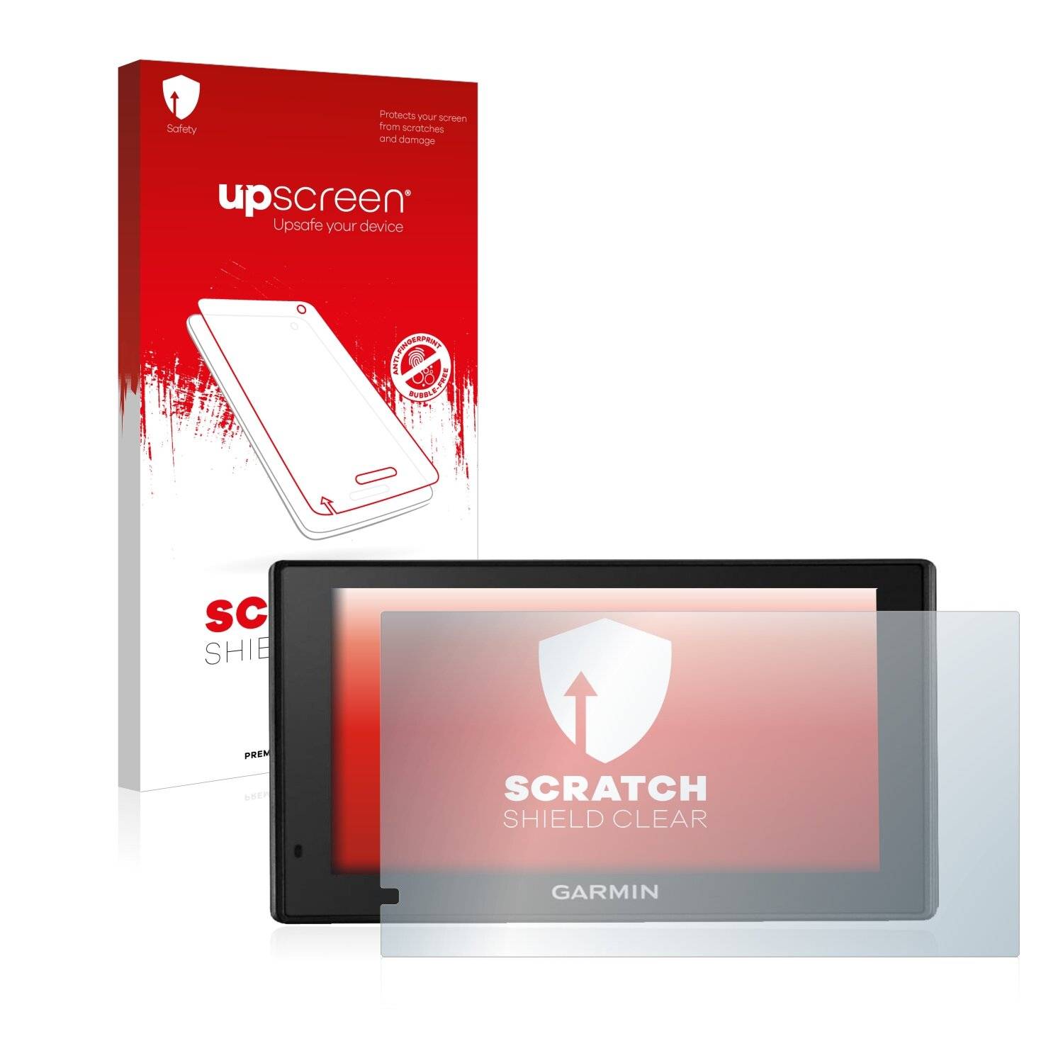 upscreen Scratch Shield Clear Premium Displayschutzfolie für Garmin Drive Smart