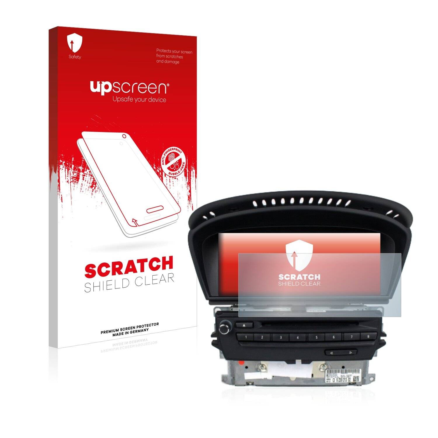 upscreen Scratch Shield Clear Premium Displayschutzfolie für BMW 3 E93 2011 CIC professional