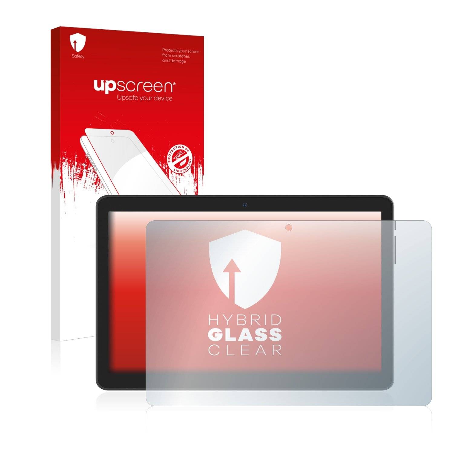 upscreen Hybrid Glass Clear Premium Schutzglas Folie für Lectrus