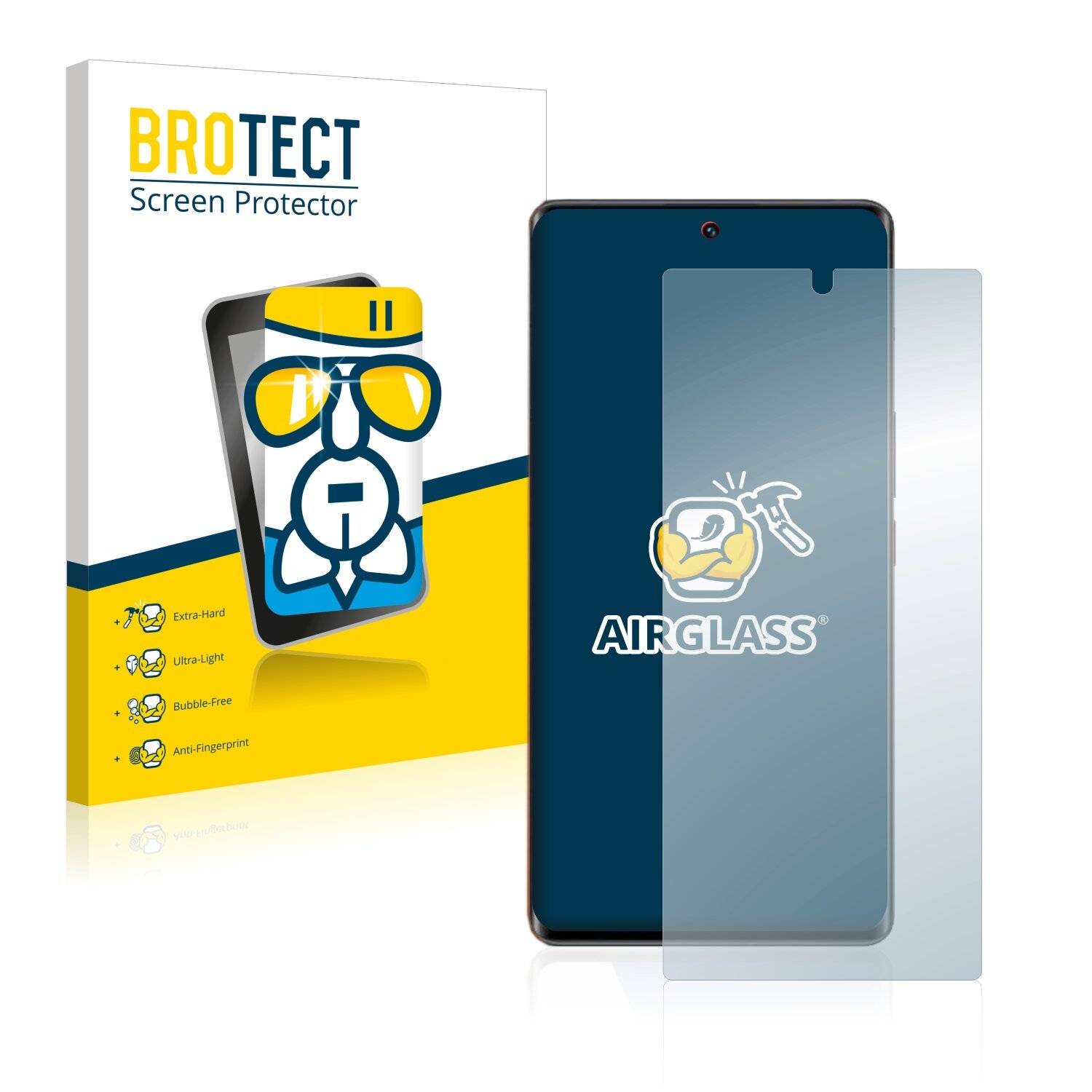 BROTECT AirGlass Schutzglas Folie für Vivo iQOO 9