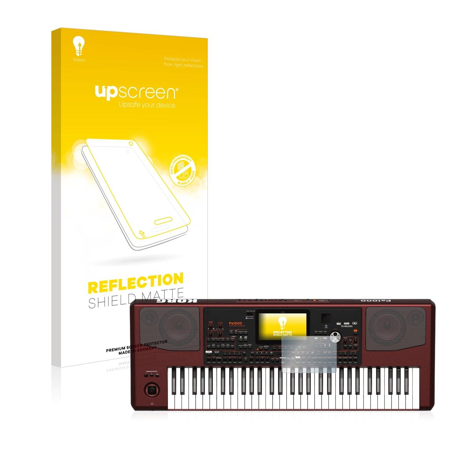 upscreen Reflection Shield Matte Premium Displayschutzfolie für Korg