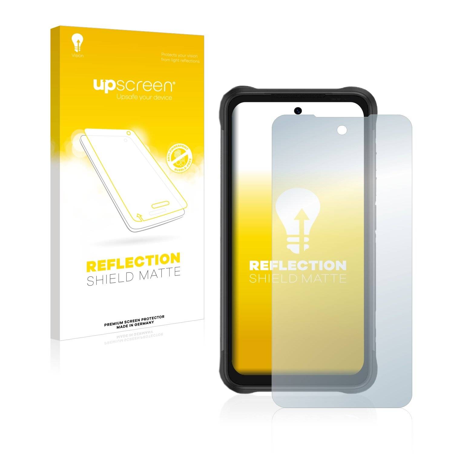 upscreen Reflection Shield Matte Premium Displayschutzfolie für Umidigi Bison GT2