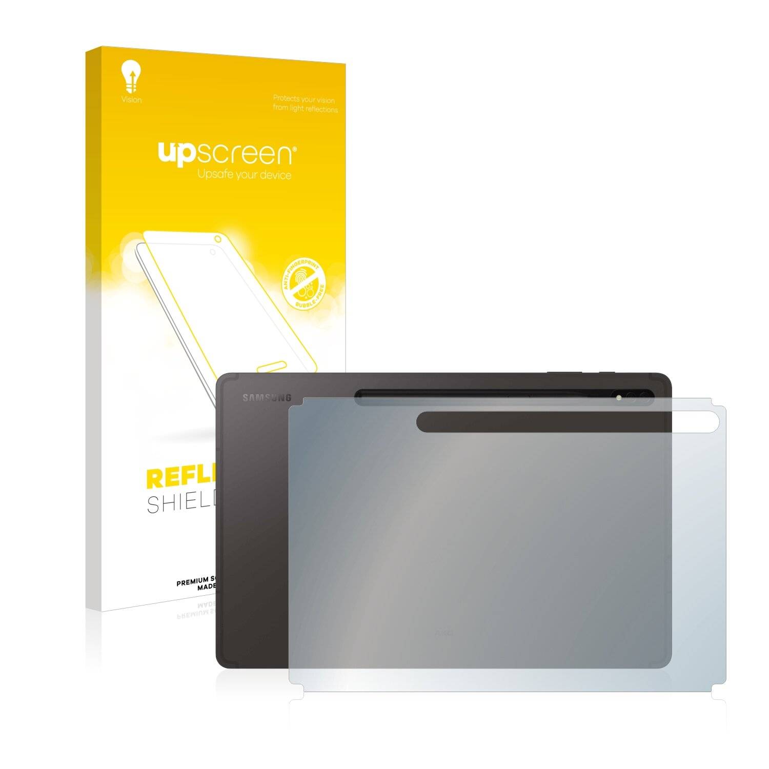upscreen Reflection Shield Matte Premium Displayschutzfolie für Samsung Galaxy Tab S8 Plus