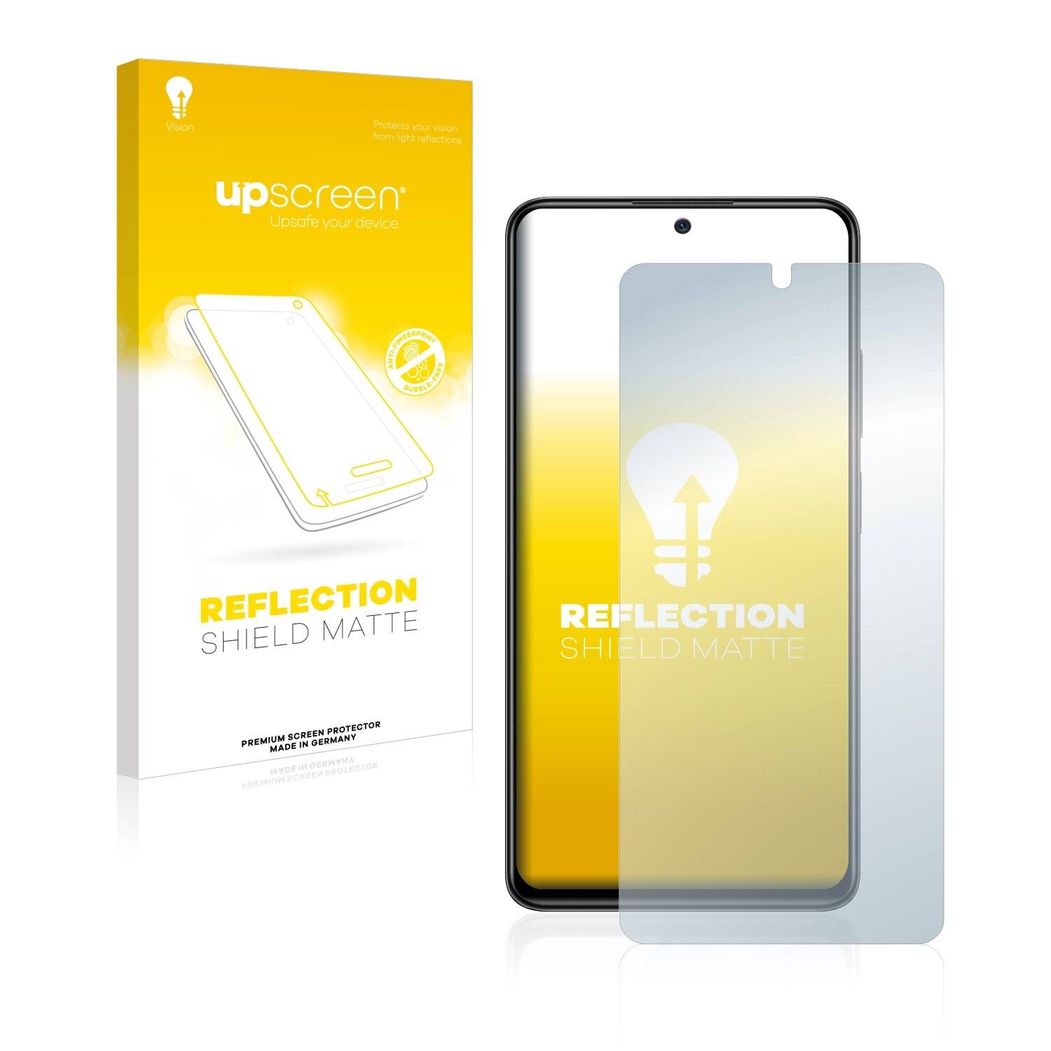 upscreen Reflection Shield Matte Premium Displayschutzfolie für Xiaomi Redmi Note 11 Pro